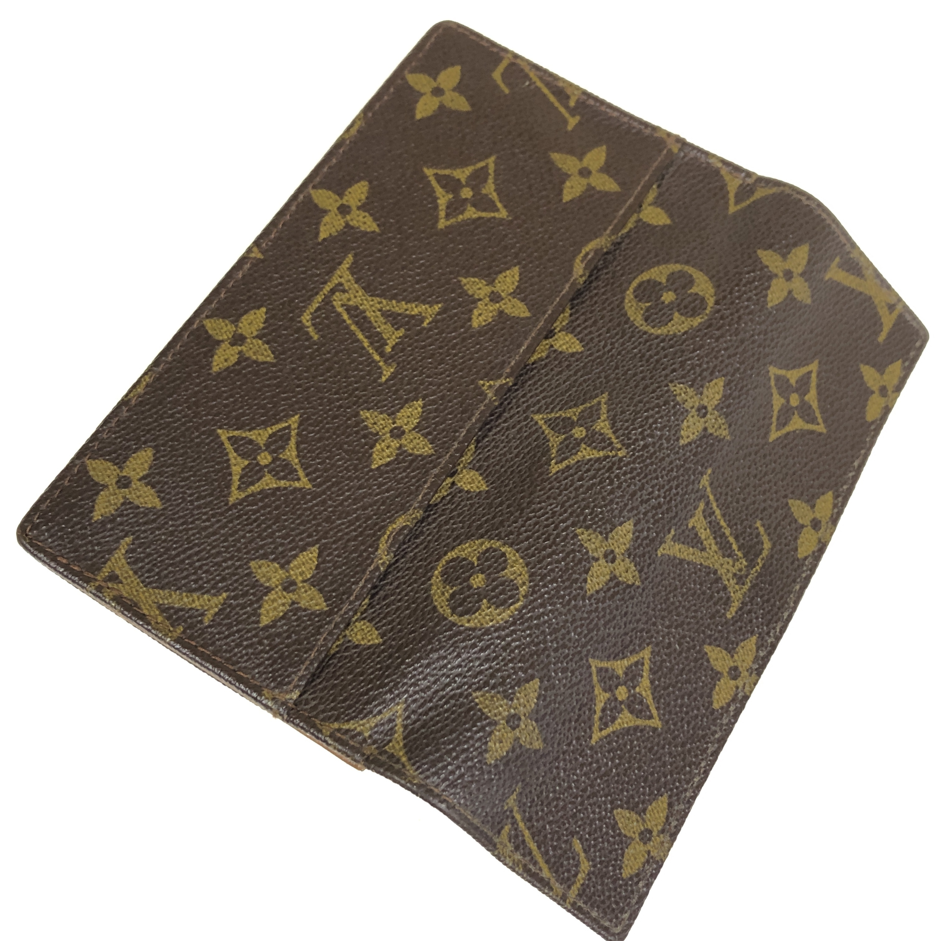 Monogram Long Wallet Vintage 831 with Coin Pocket Wallet Made in France — view 9