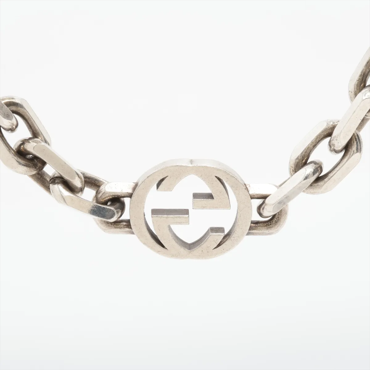 Interlocking G Necklace 925 142g Silver — view 3