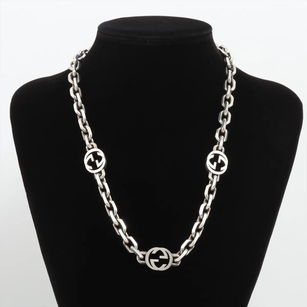 Interlocking G Necklace 925 142g Silver — view 6