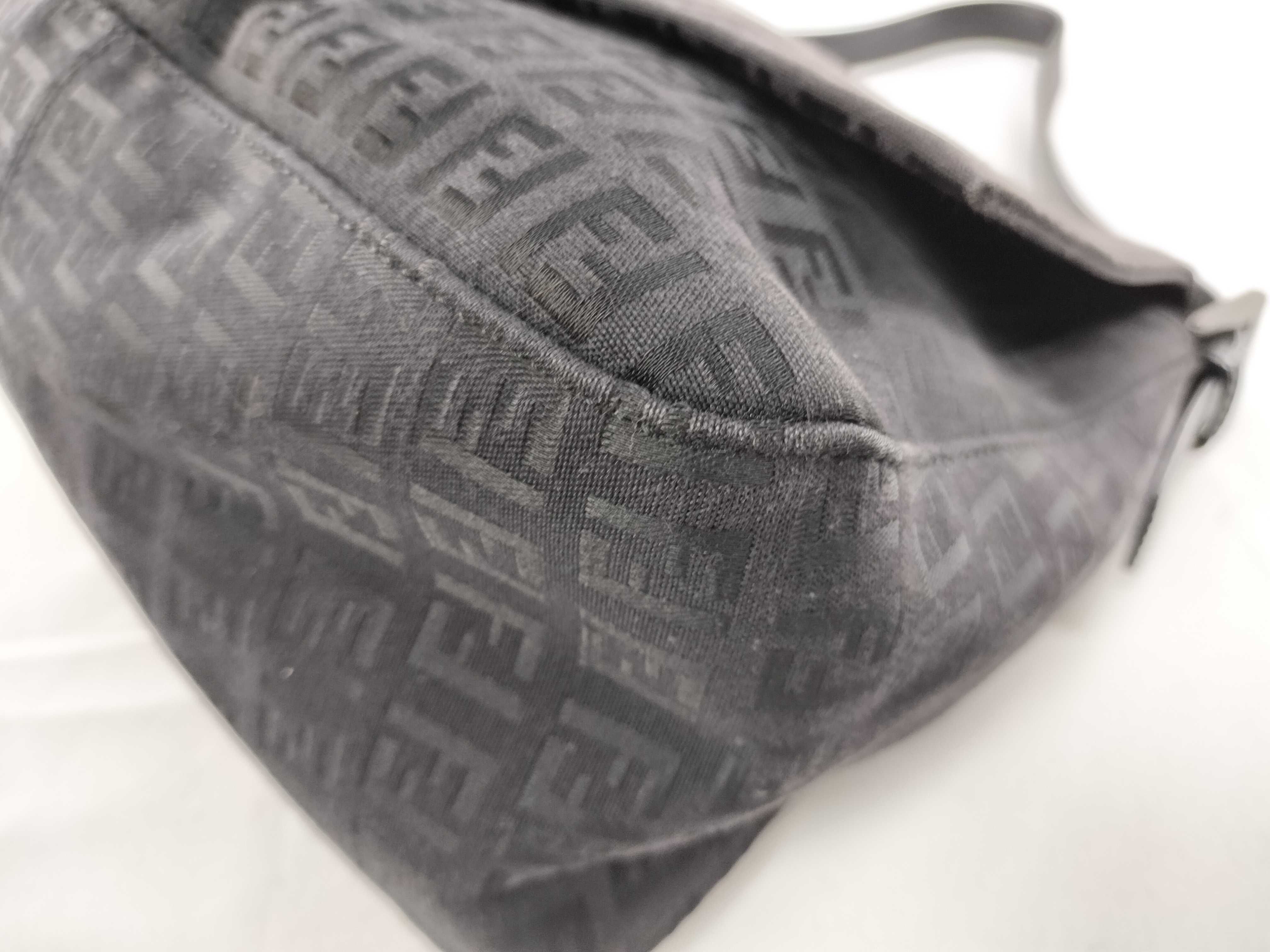 Mamma Hardware Shoulder Bag, Black — view 6