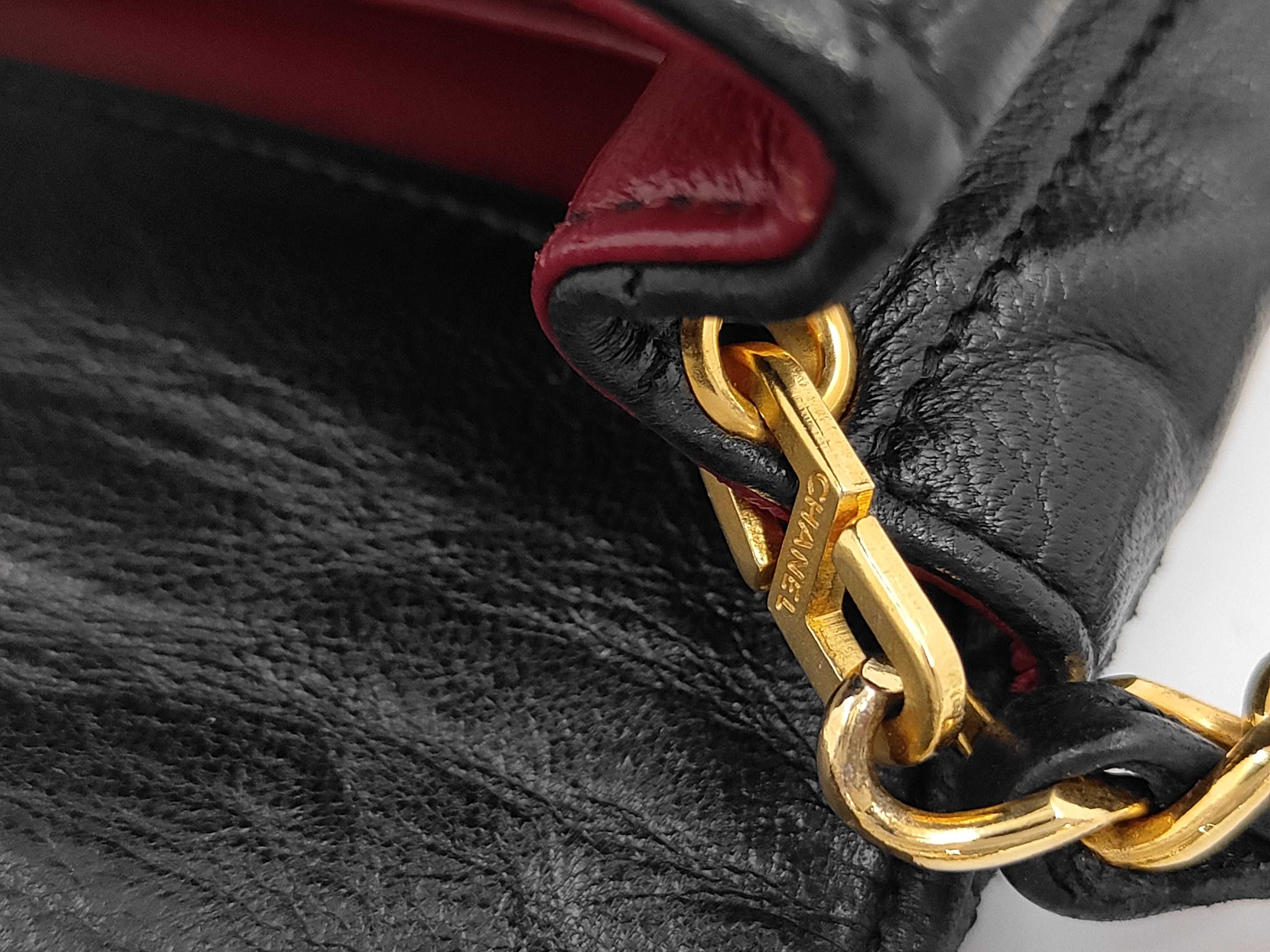 Lambskin Matelassé Half-Moon Shoulder Bag — view 5