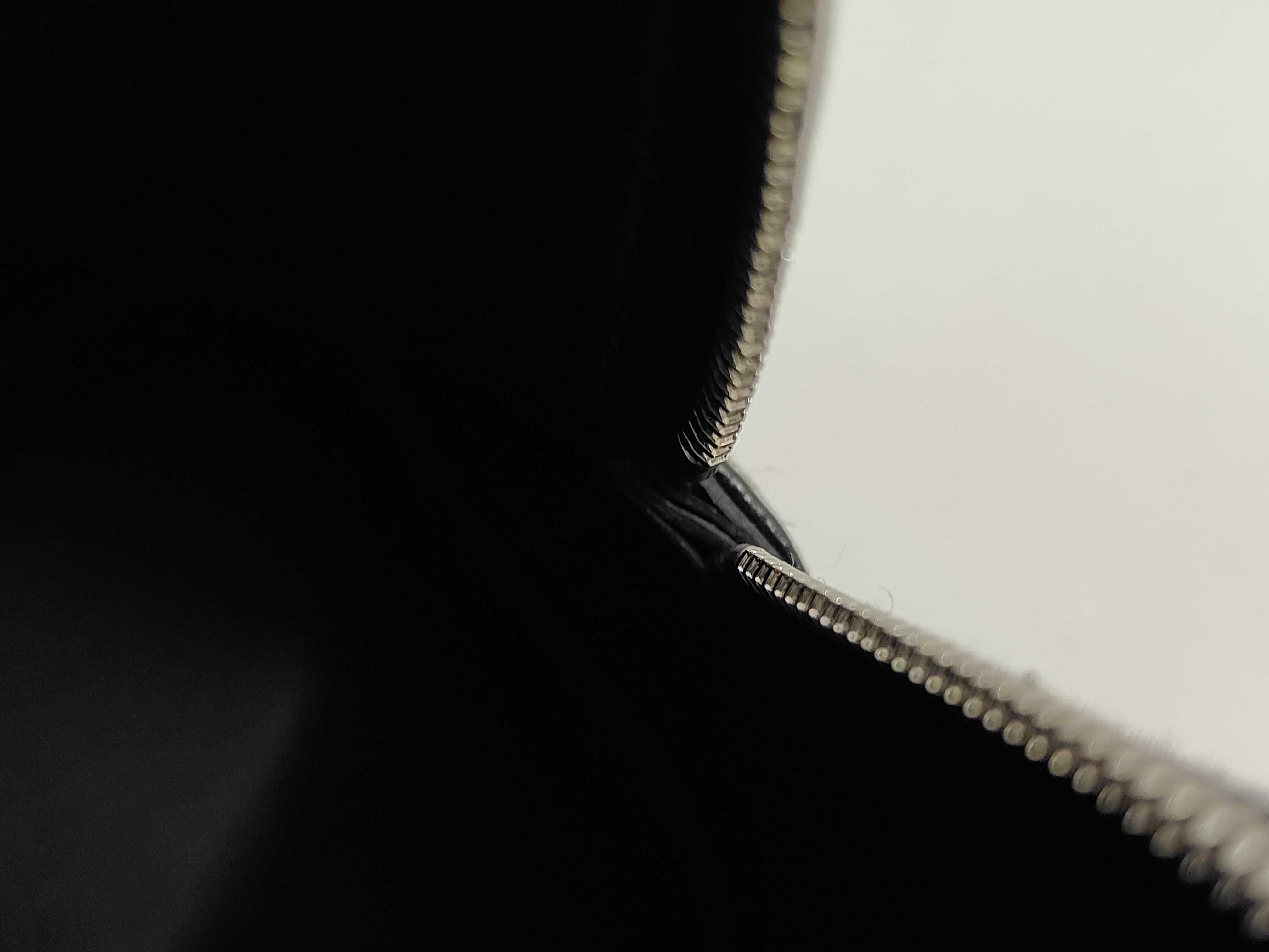 Bolide 1923 Mini Chevre Leather Handbag, Black with Gold Stamp and P Hardware — view 14