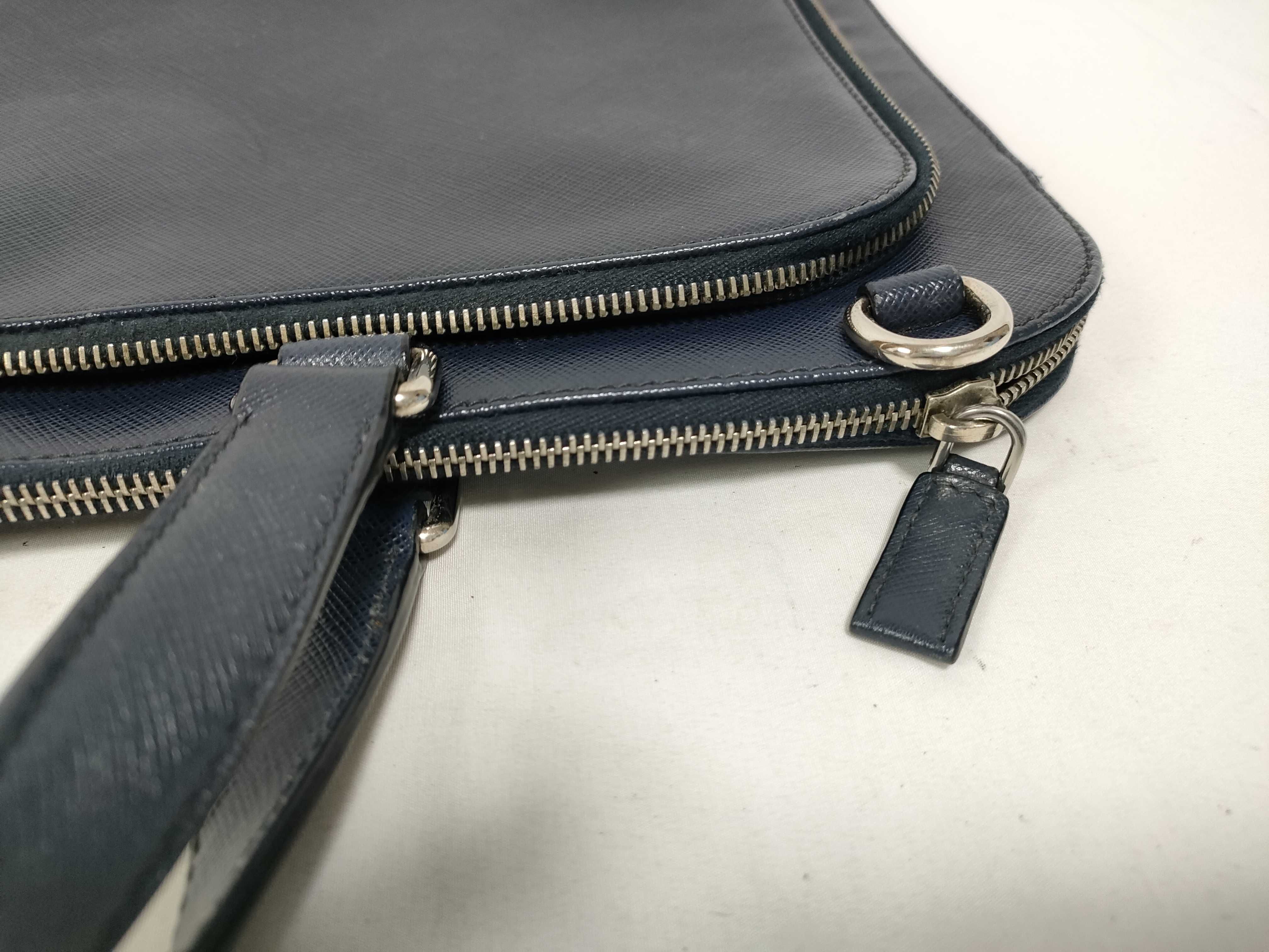 Briefcase, Saffiano Leather Tote Bag, Business Bag — view 12