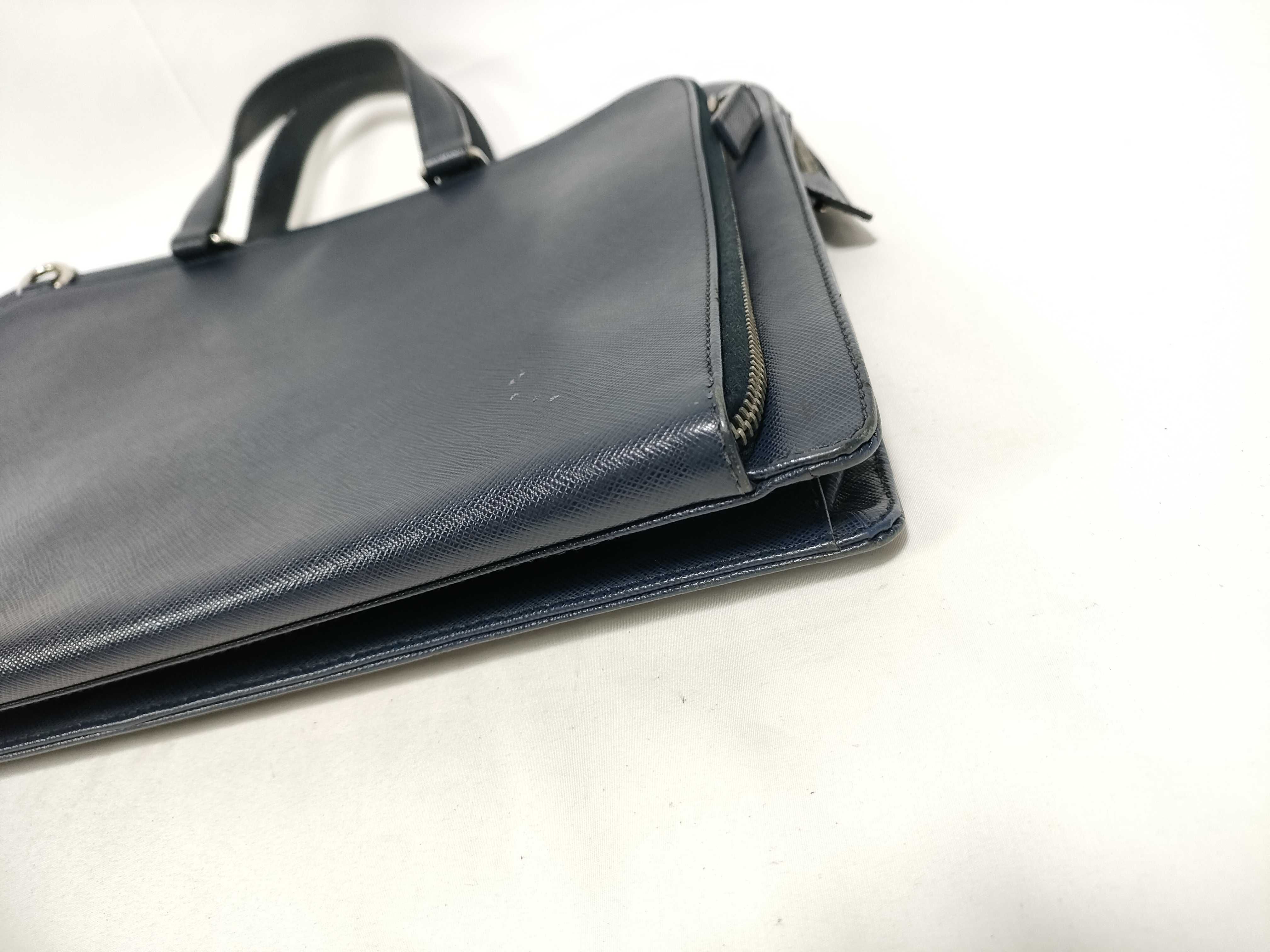 Briefcase, Saffiano Leather Tote Bag, Business Bag — view 4
