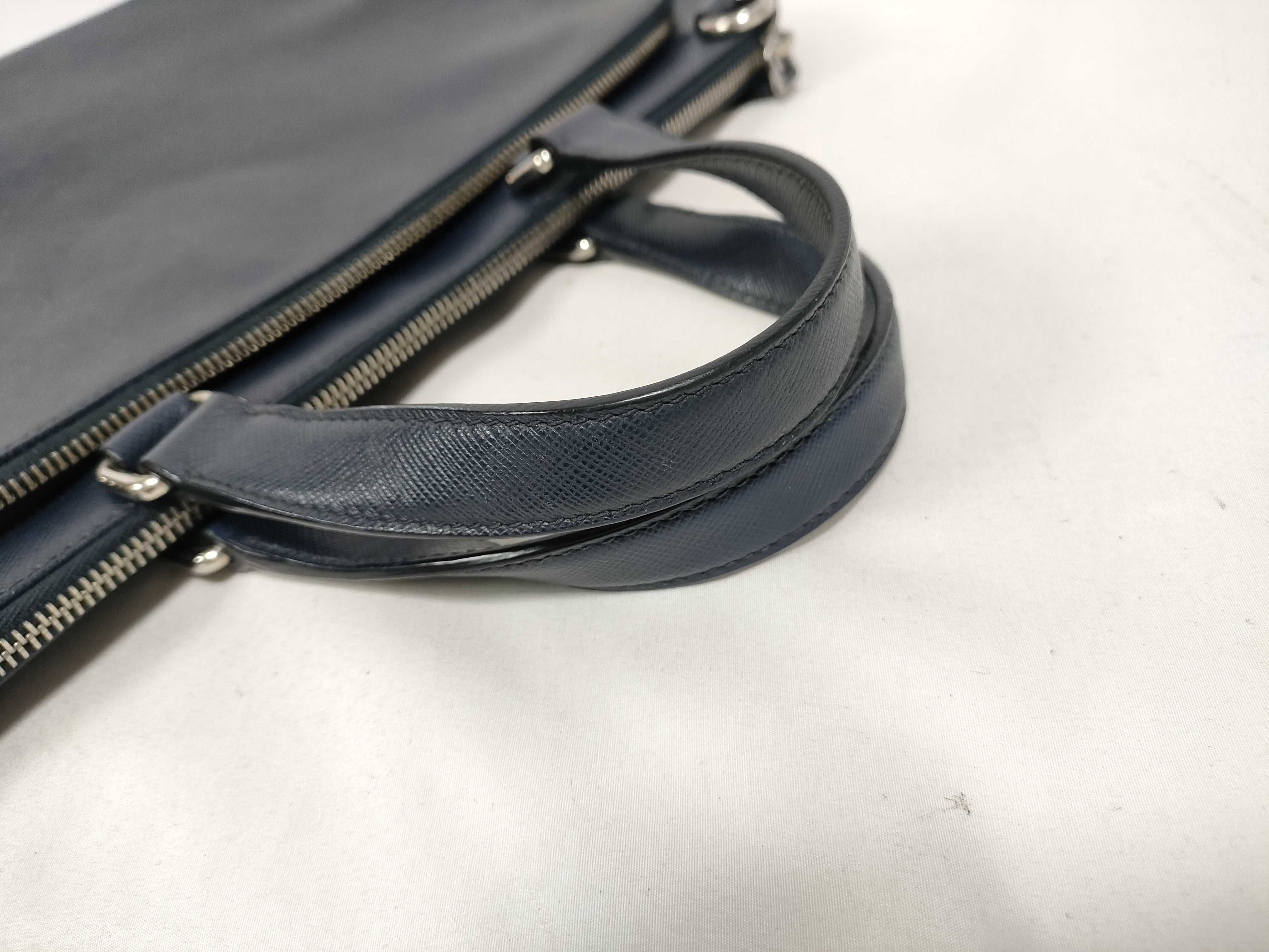 Briefcase, Saffiano Leather Tote Bag, Business Bag — view 7