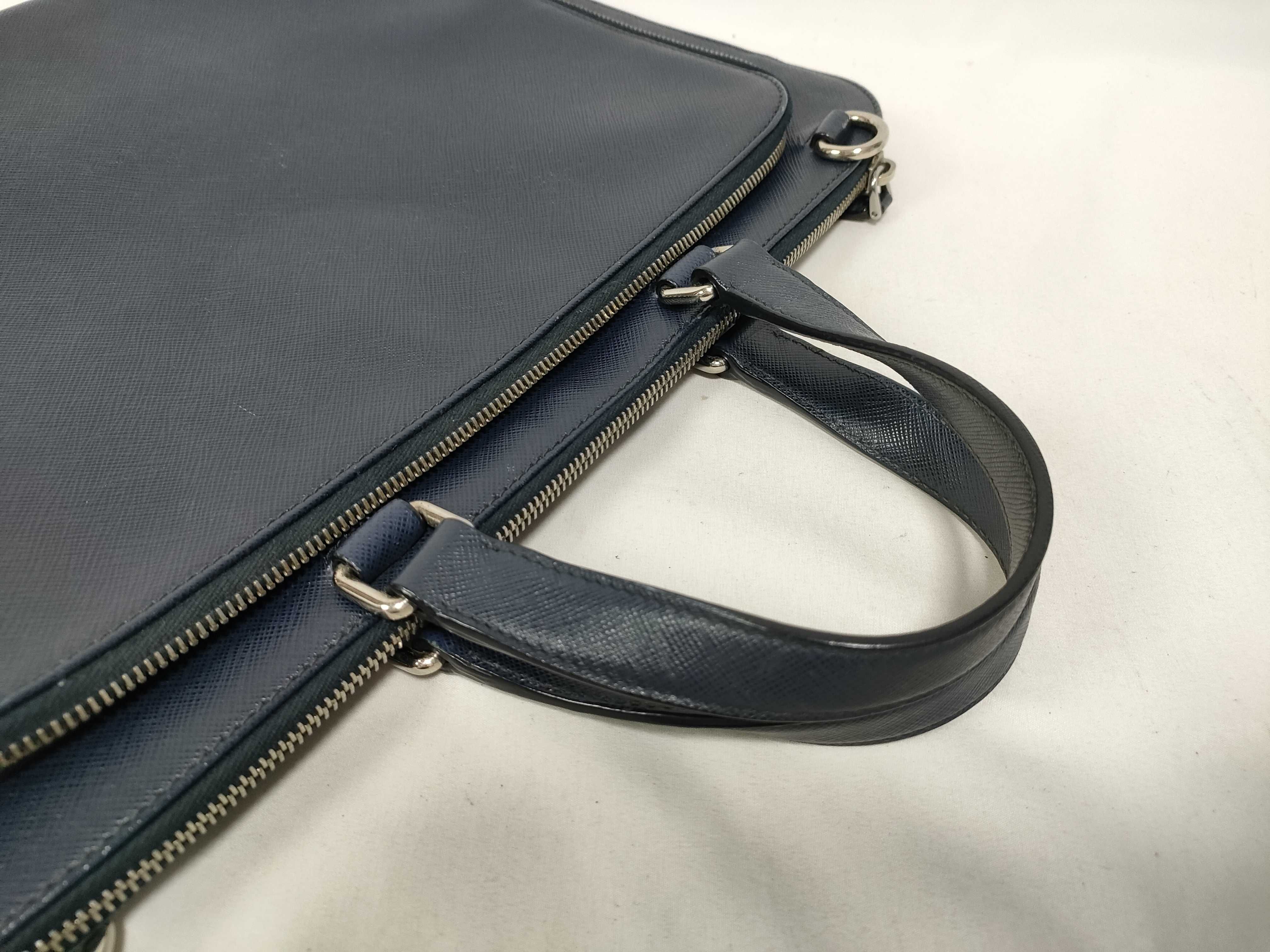 Briefcase, Saffiano Leather Tote Bag, Business Bag — view 8