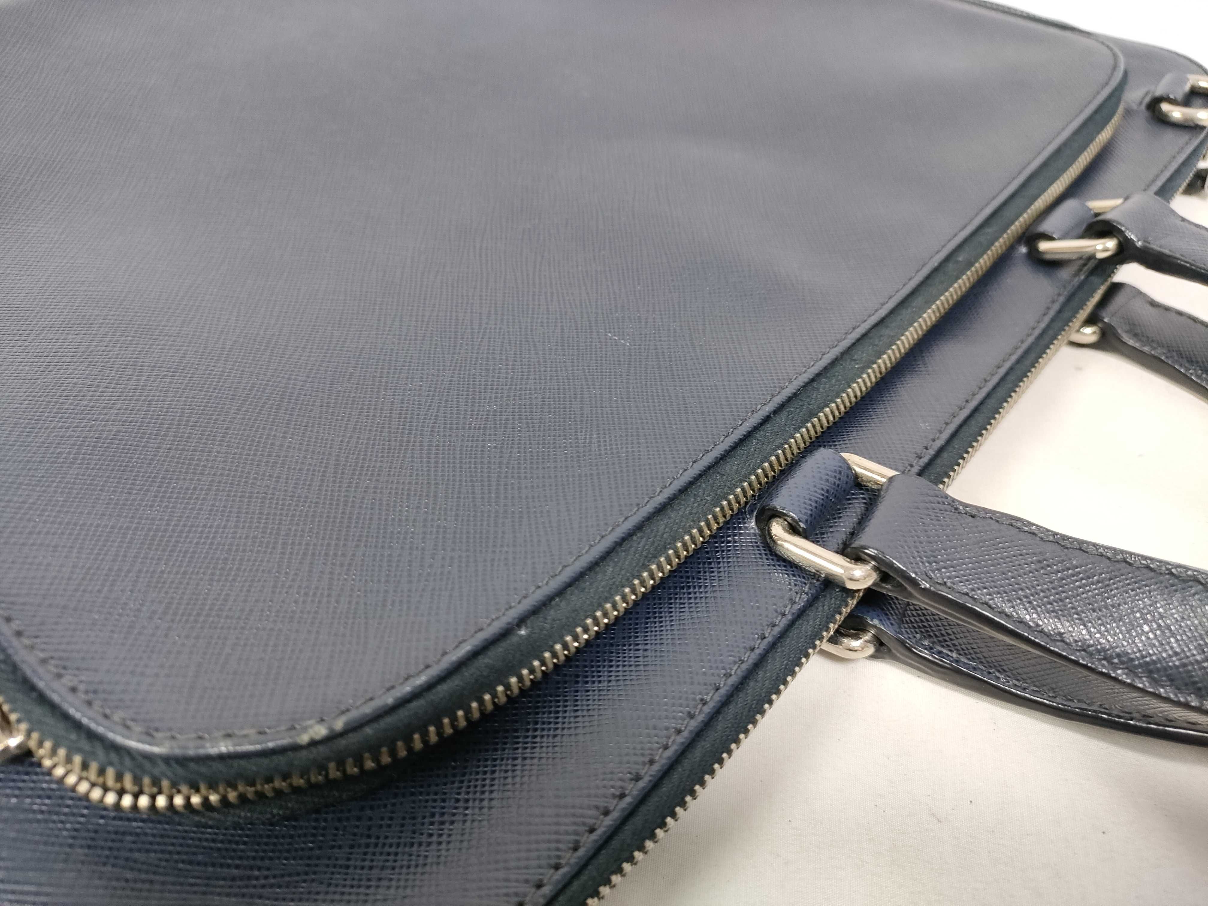 Briefcase, Saffiano Leather Tote Bag, Business Bag — view 9