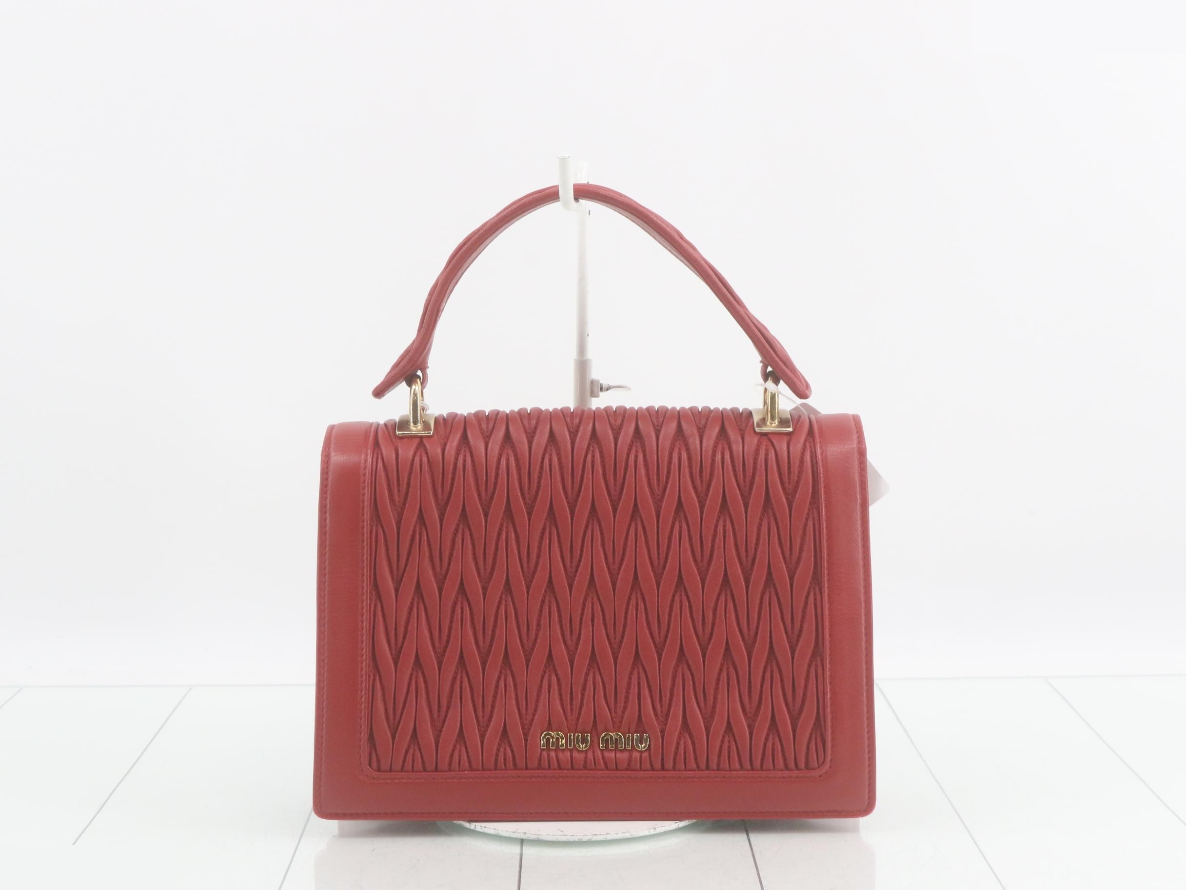 Matelassé Confidential Leather 2-Way Handbag — view 2