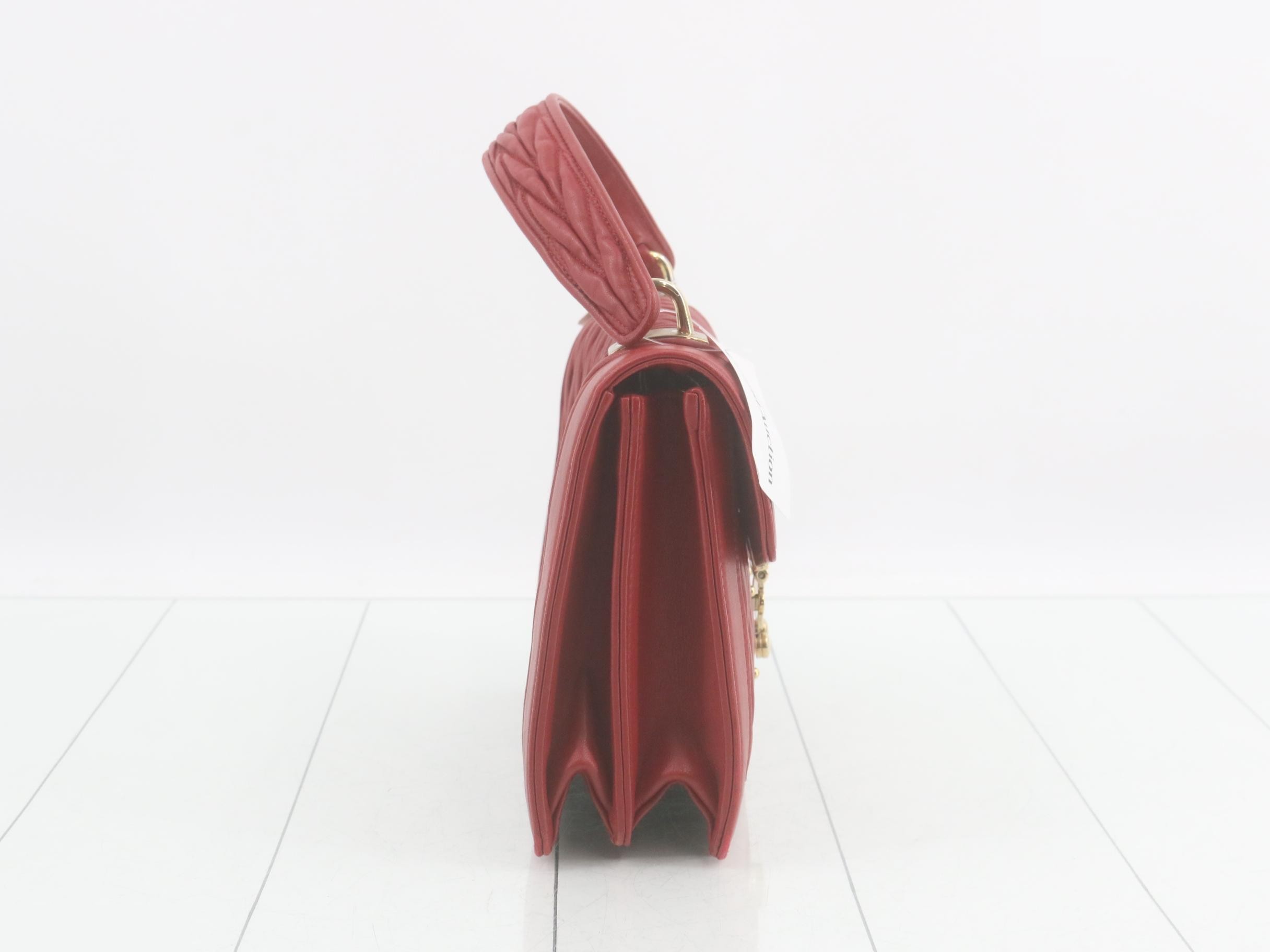 Matelassé Confidential Leather 2-Way Handbag — view 4