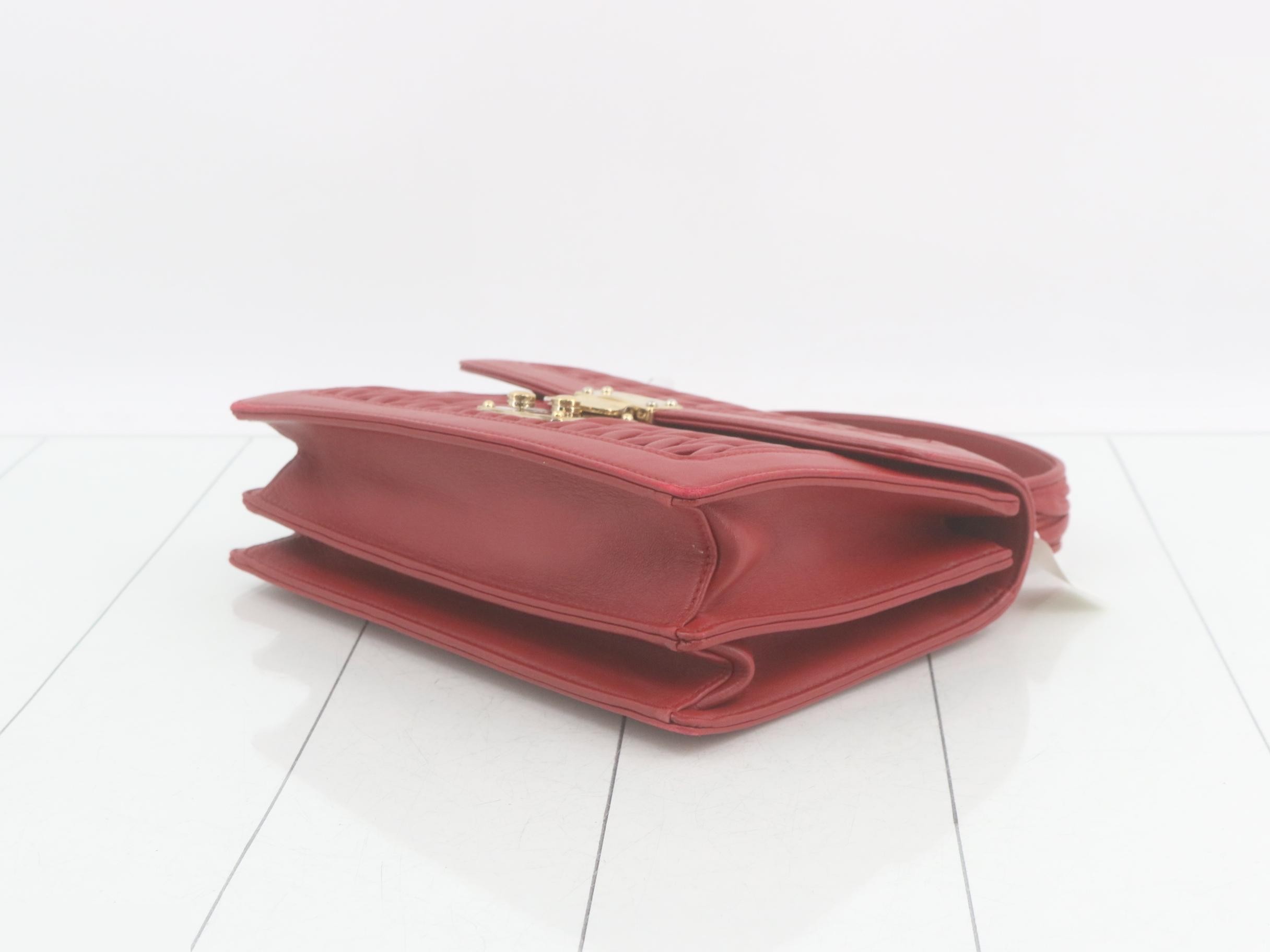Matelassé Confidential Leather 2-Way Handbag — view 6