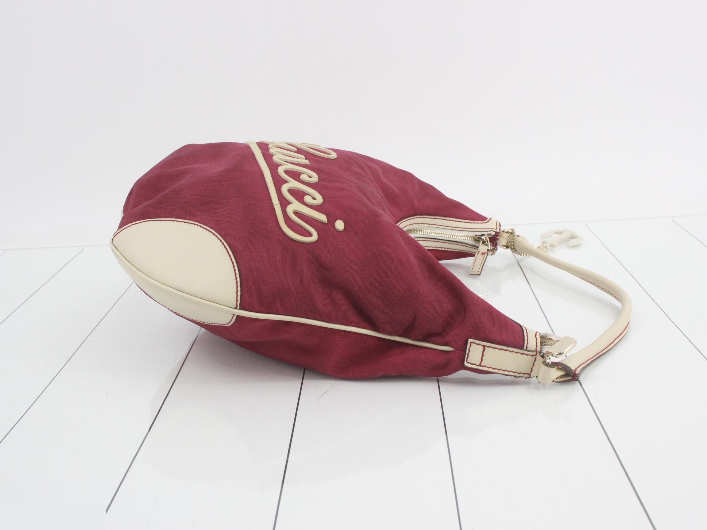 One-shoulder bag, canvas, pink — view 3