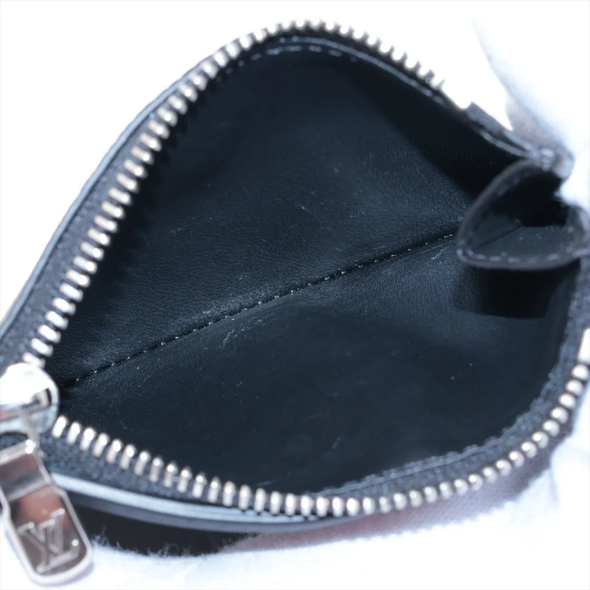 Millesime Leather Georges Wallet M25965 Black Compact Wallet (RFID detected) — view 6