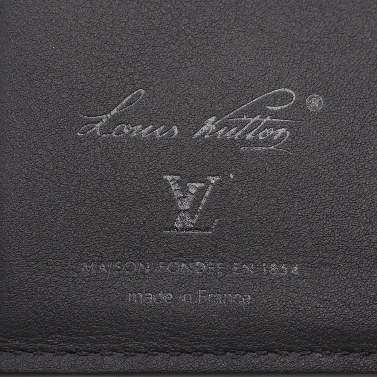 Millesime Leather Georges Wallet M25965 Black Compact Wallet (RFID detected) — view 7