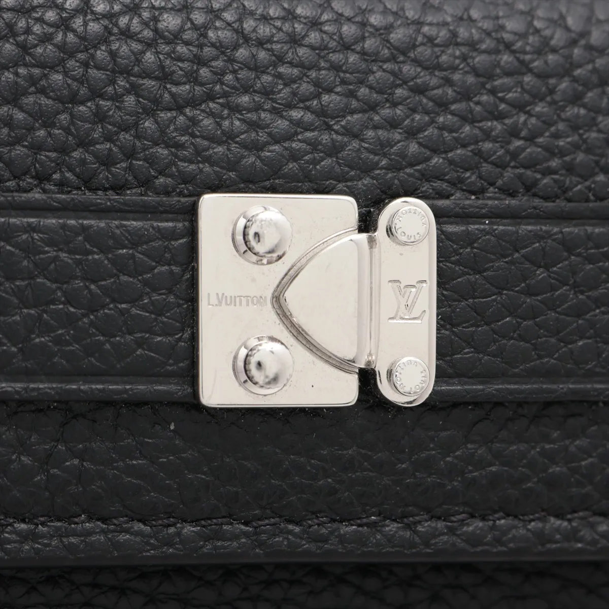 Millesime Leather Georges Wallet M25965 Black Compact Wallet (RFID detected) — view 9