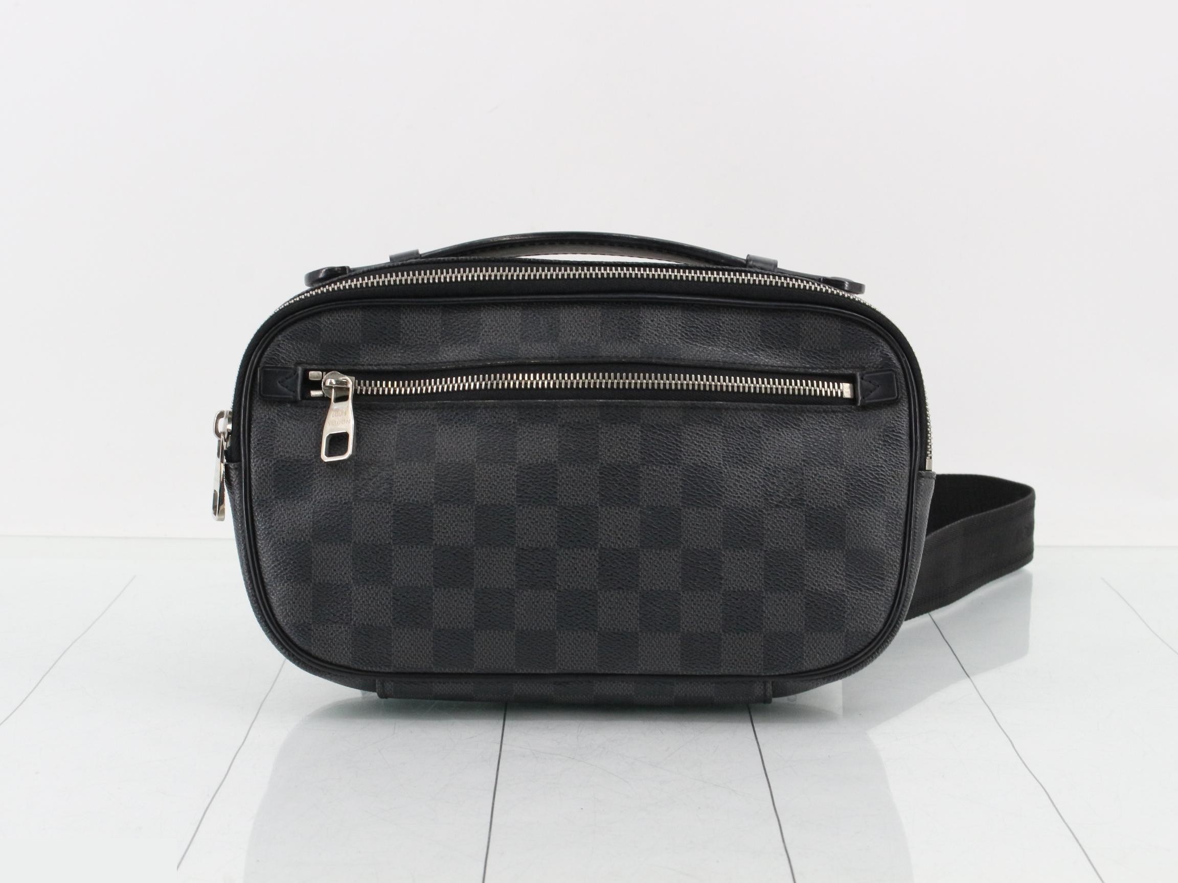 Damier Graphite Ambler Waist Bag