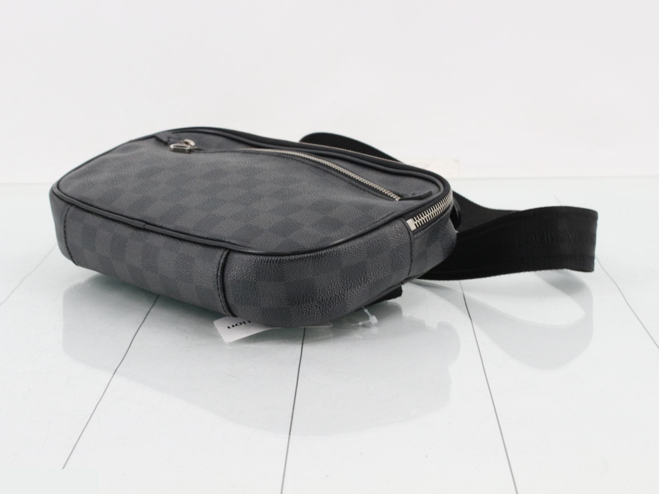 Damier Graphite Ambler Waist Bag — view 6