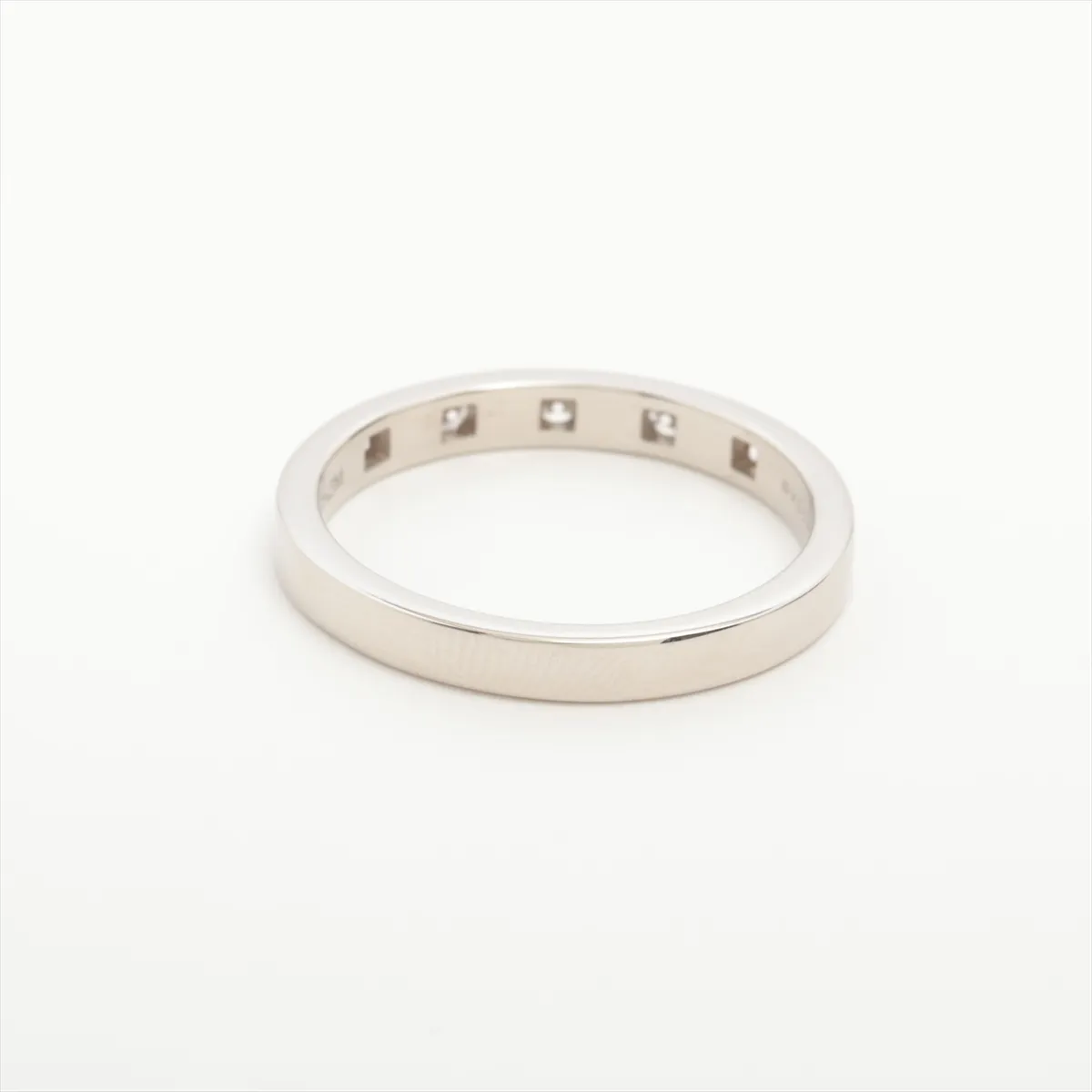 Marry Me 5P Diamond Ring Pt950 4.6g PM7H2M — view 2