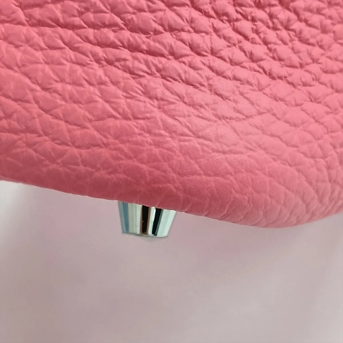 Picotin Lock 18 PM, Taurillon Clemence leather, Rose Azalee, Silver hardware, Year: 2020 — view 11