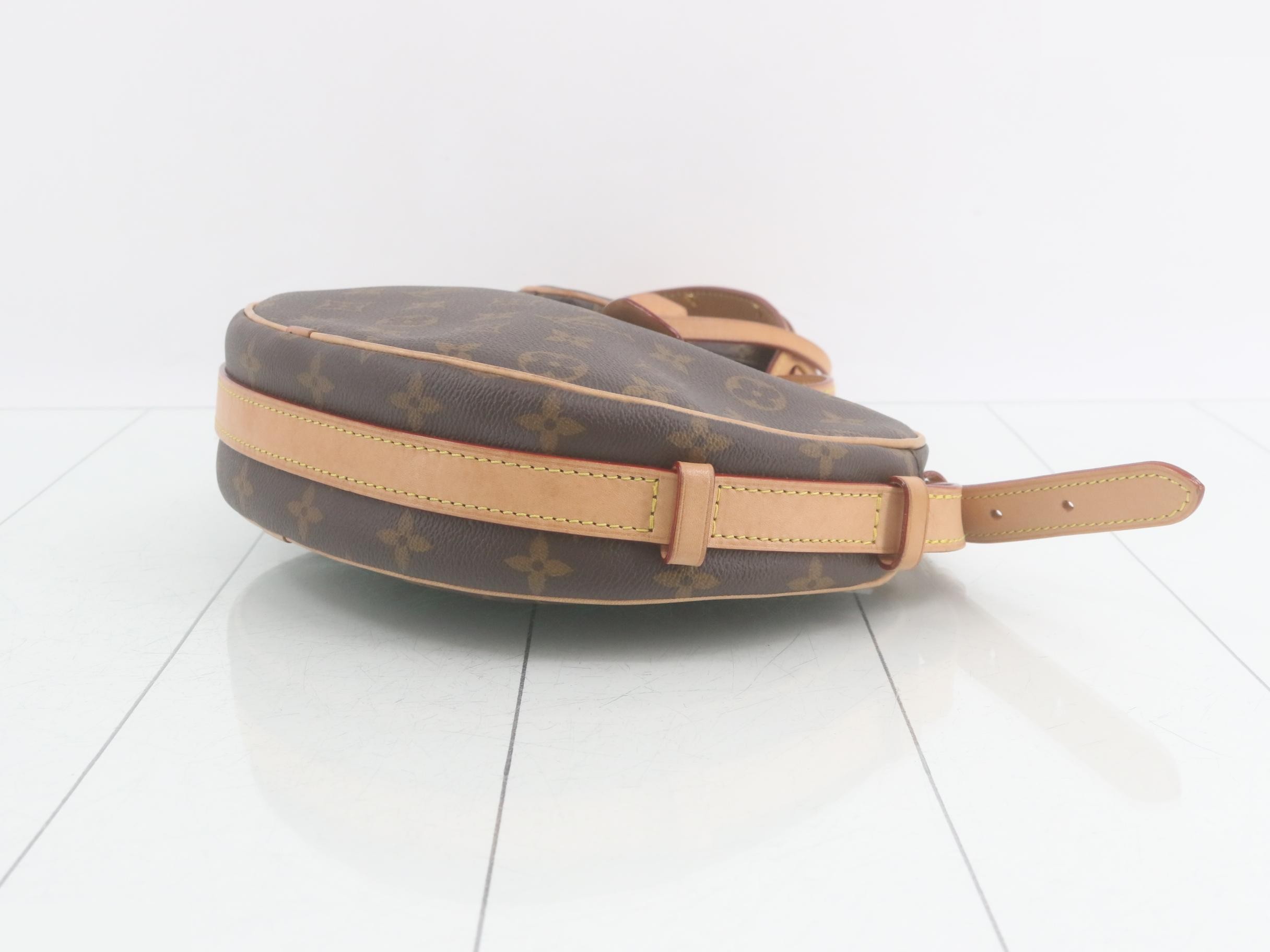 Monogram Croissant Shoulder Bag with Pouch — view 6