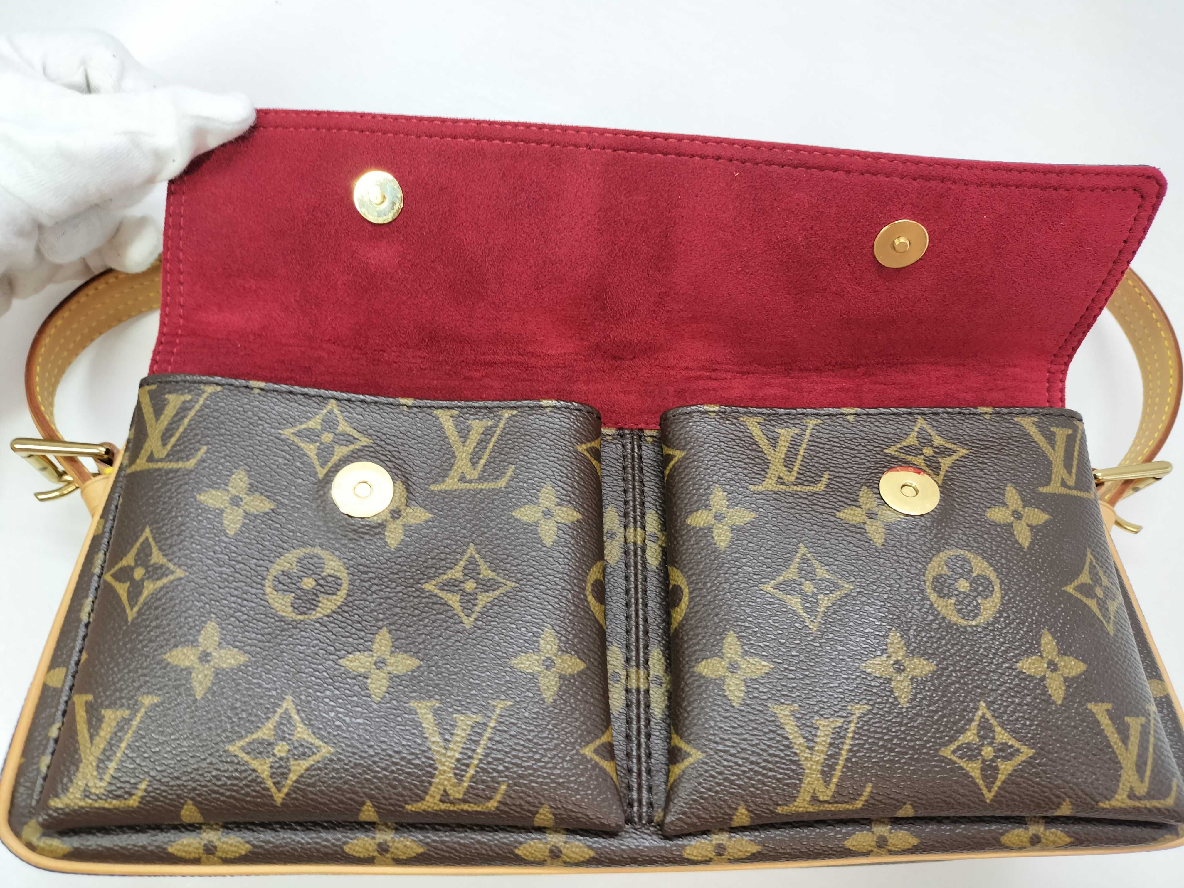 Monogram Louis Vuitton Vivacite MM Monogram Shoulder Bag — view 15
