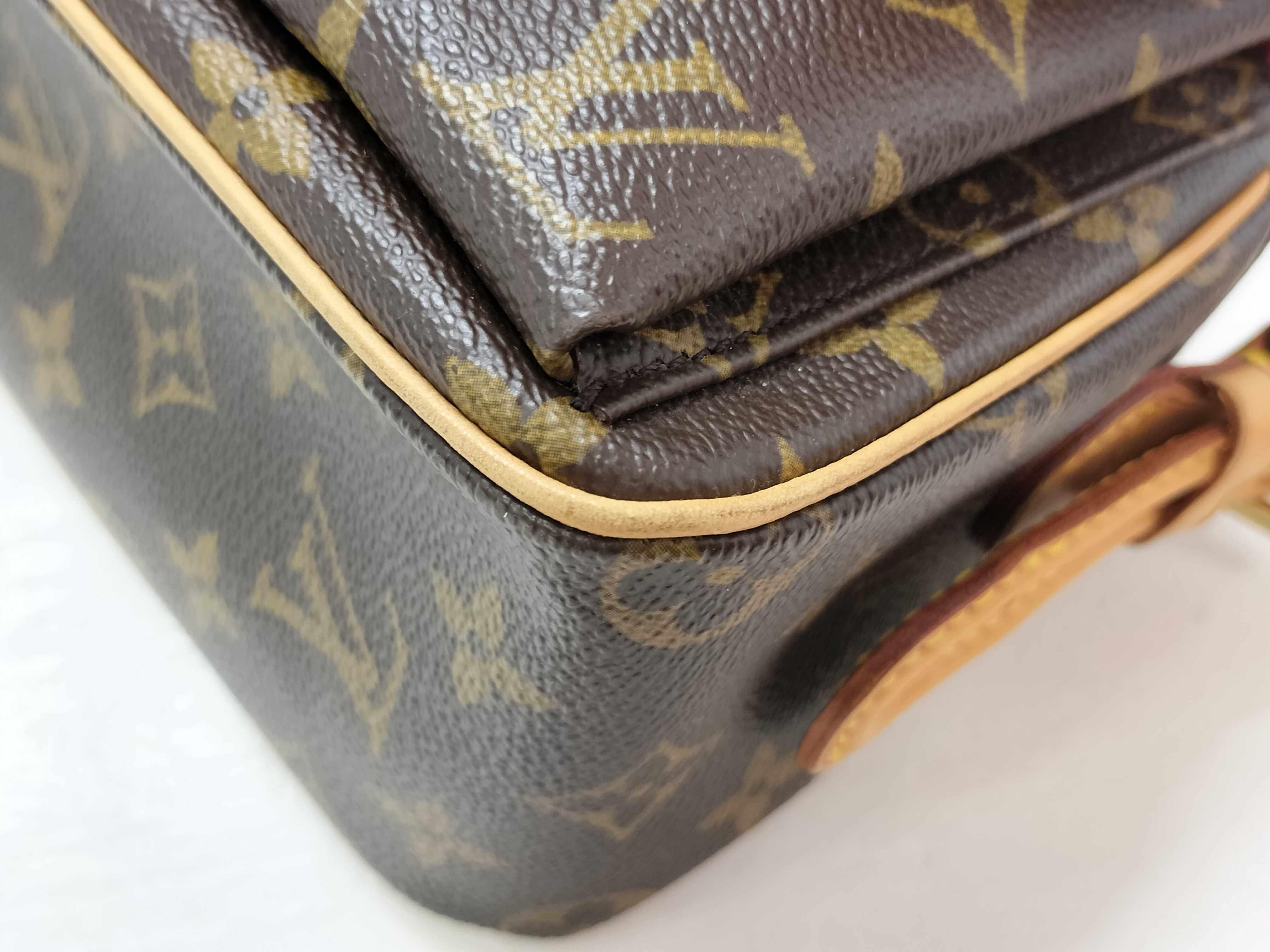 Monogram Louis Vuitton Vivacite MM Monogram Shoulder Bag — view 7