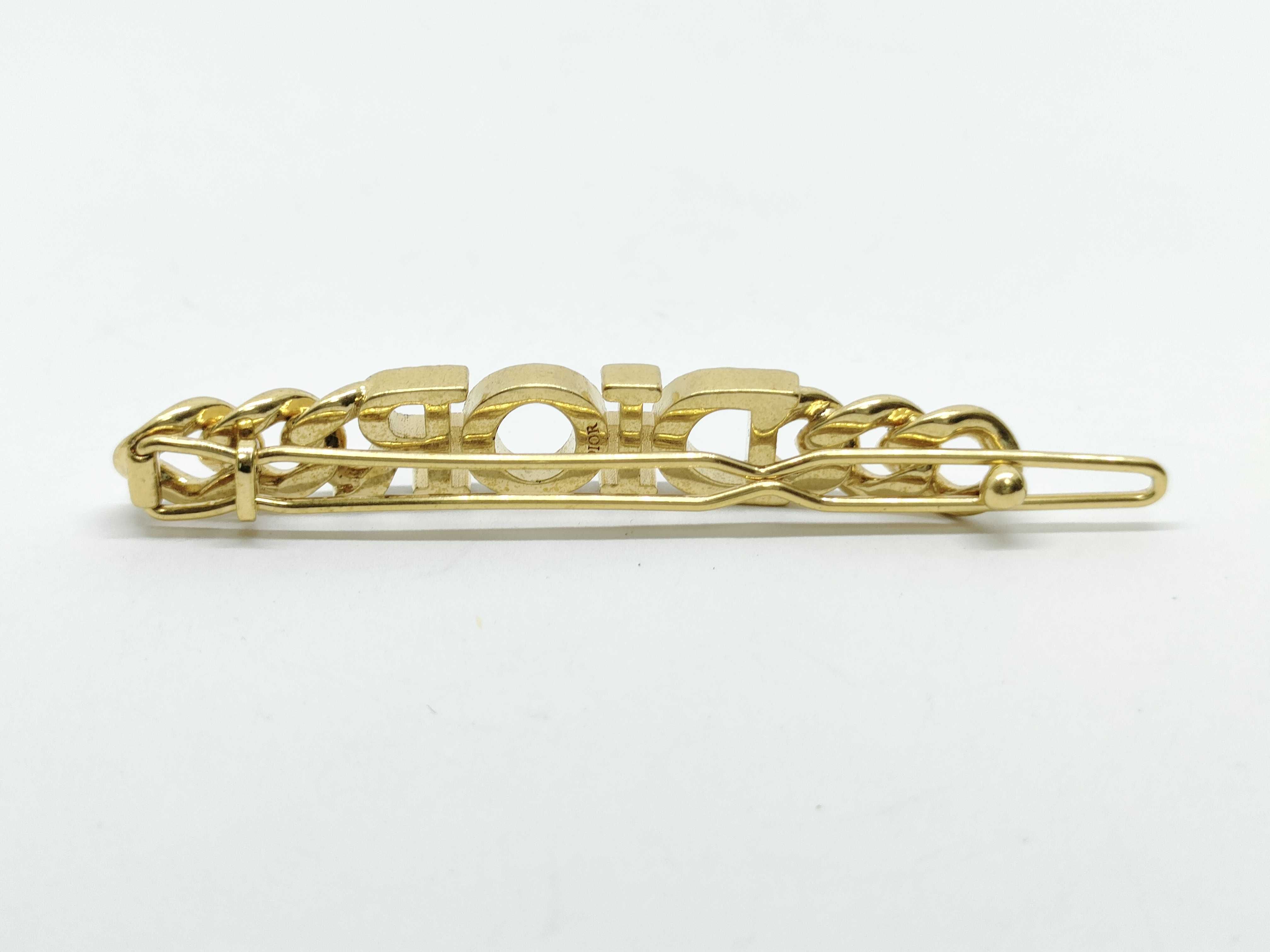 Rhinestone Logo Hairpin Hair Accessory — view 2