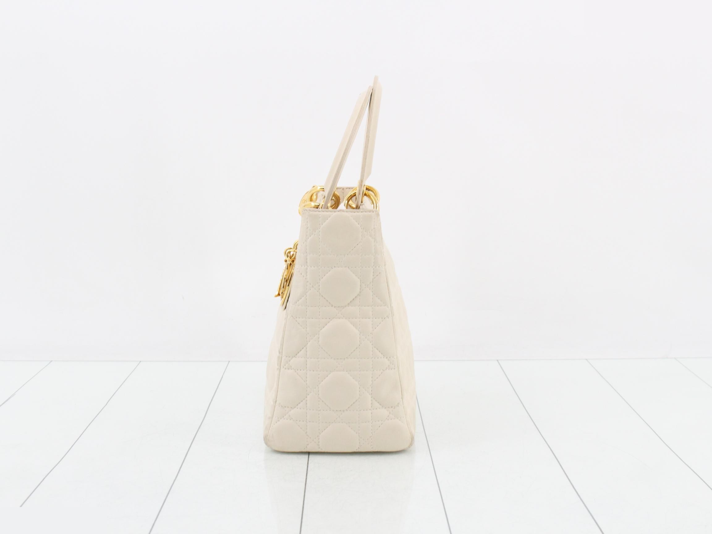Lady Dior Medium Handbag — view 3