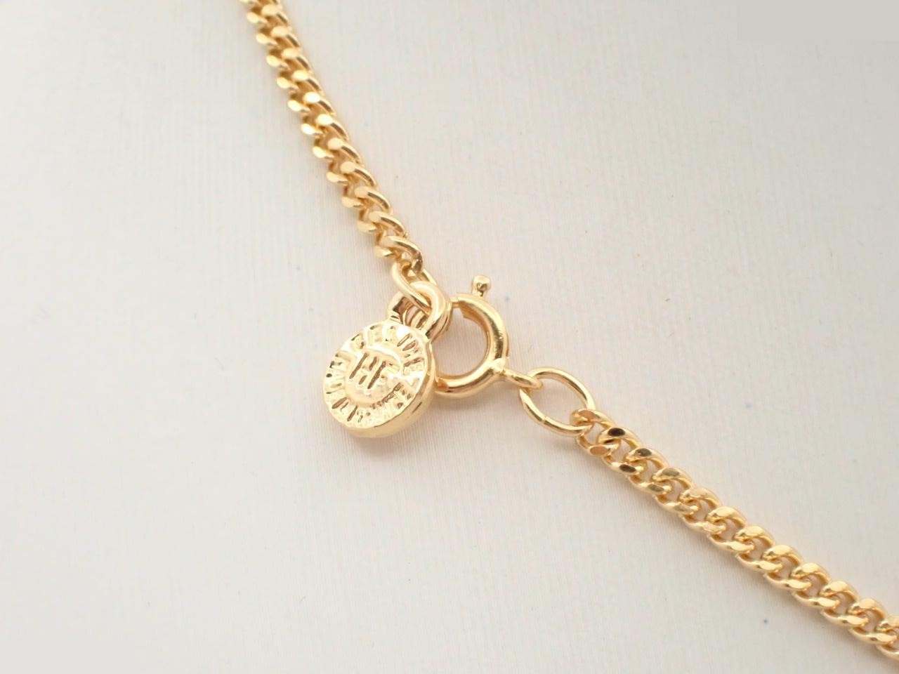 Trinoff Rhinestone Necklace Pendant, Chain approx. 40cm — view 2