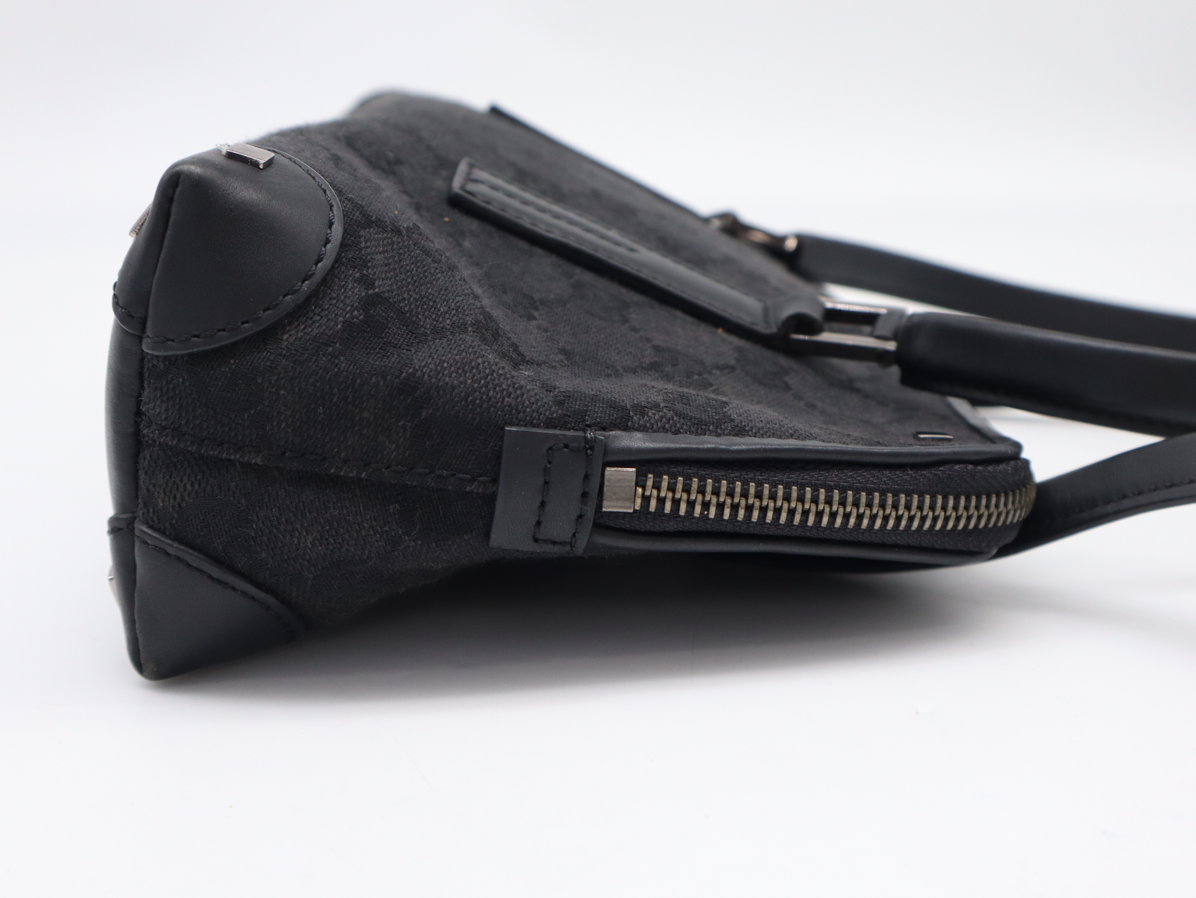 001.4283GG Canvas Handbag Black Shoulder Bag — view 4
