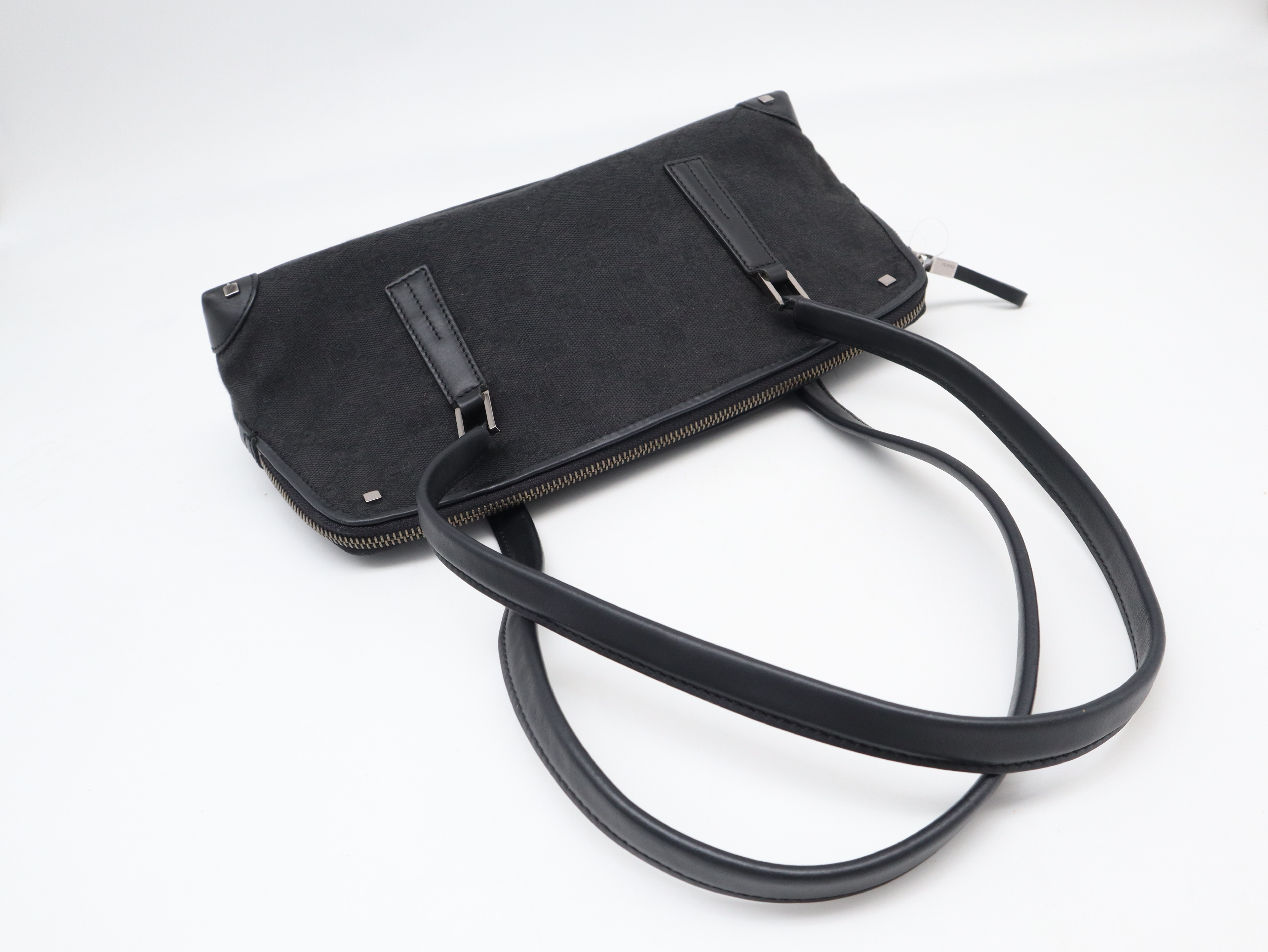 001.4283GG Canvas Handbag Black Shoulder Bag — view 6