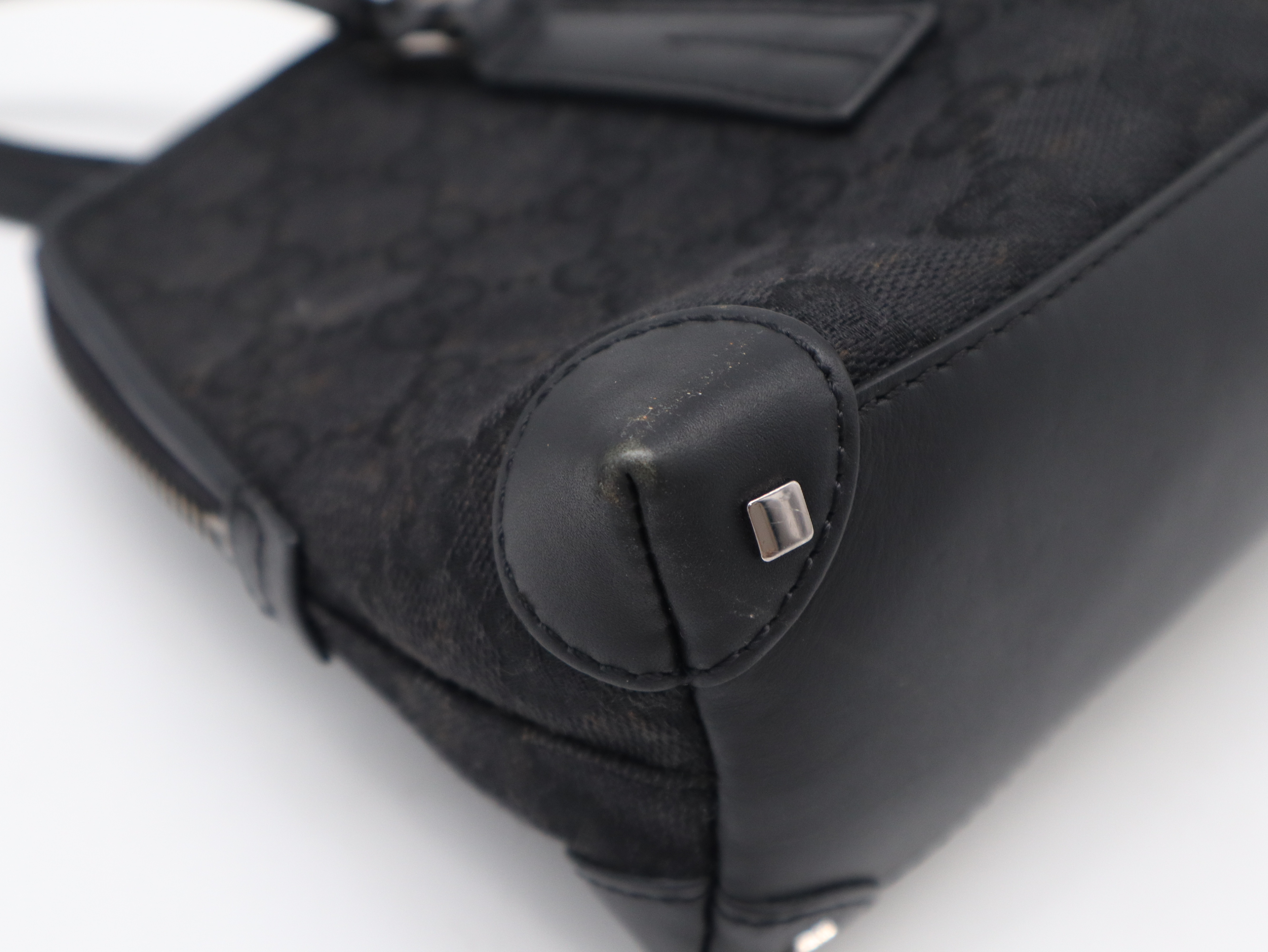 001.4283GG Canvas Handbag Black Shoulder Bag — view 9