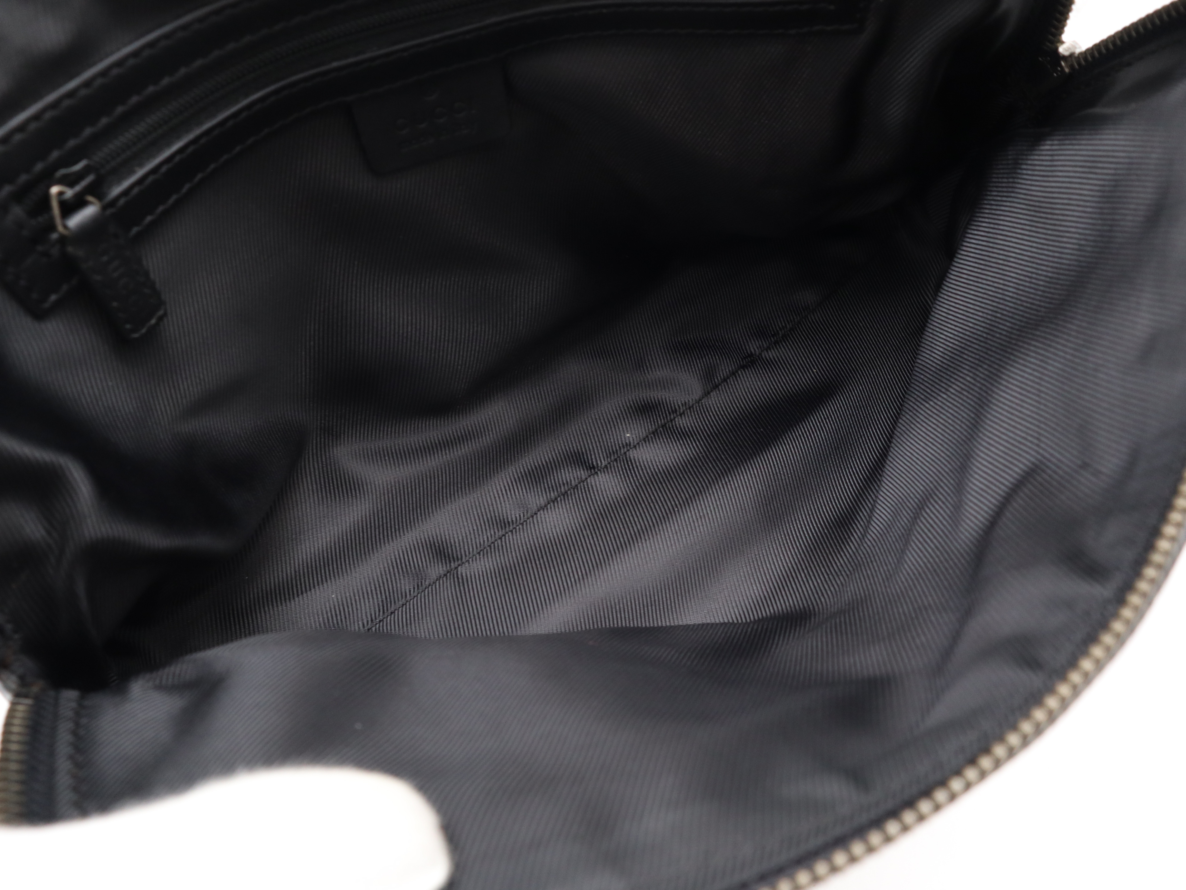 001.4283GG Canvas Handbag Black Shoulder Bag — view 10