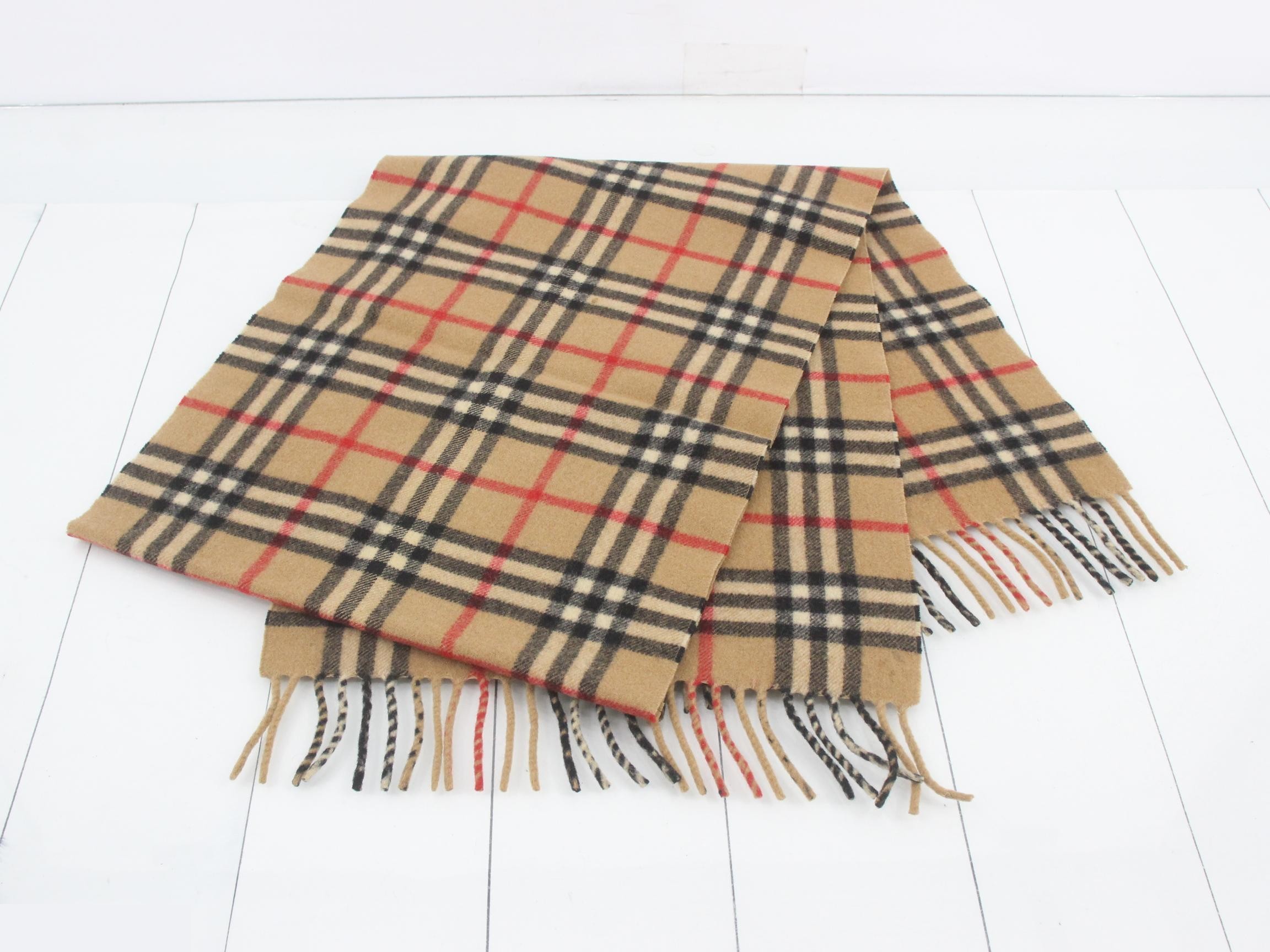 Nova Check Scarf, 100% Wool — view 3