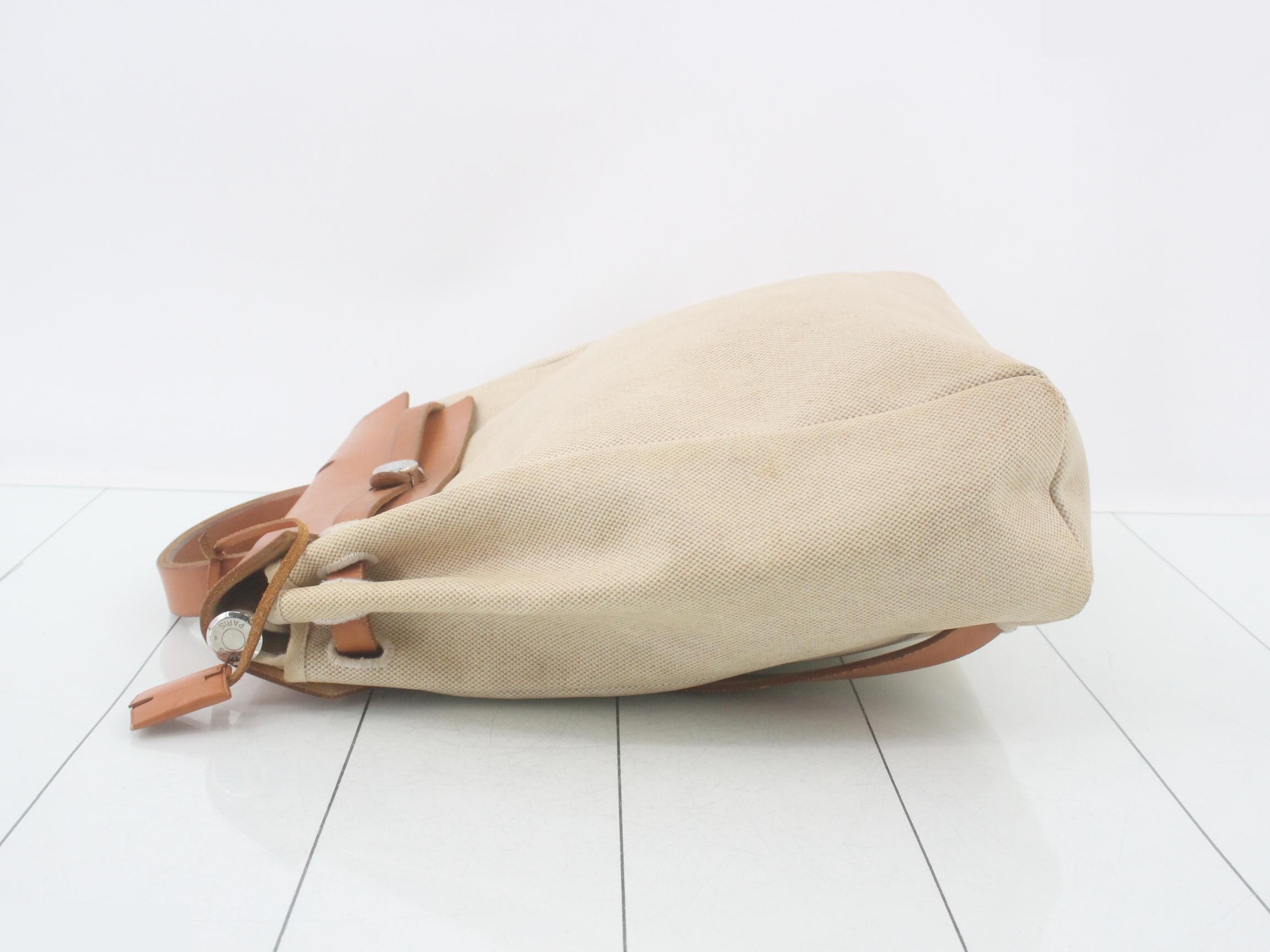 Herbag backpack with spare bag, padlock, and key. — view 4