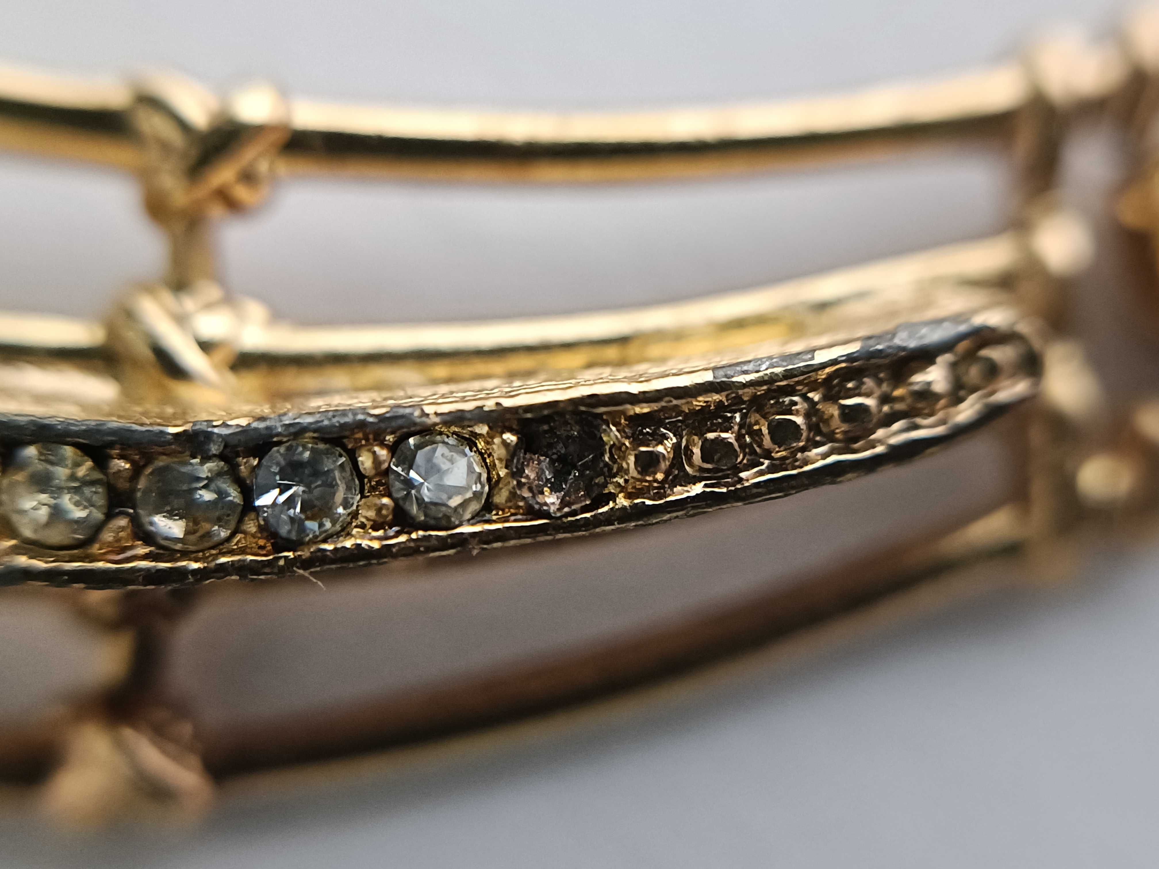 Christian Galliano era costume choker necklace, gold necklace — view 8