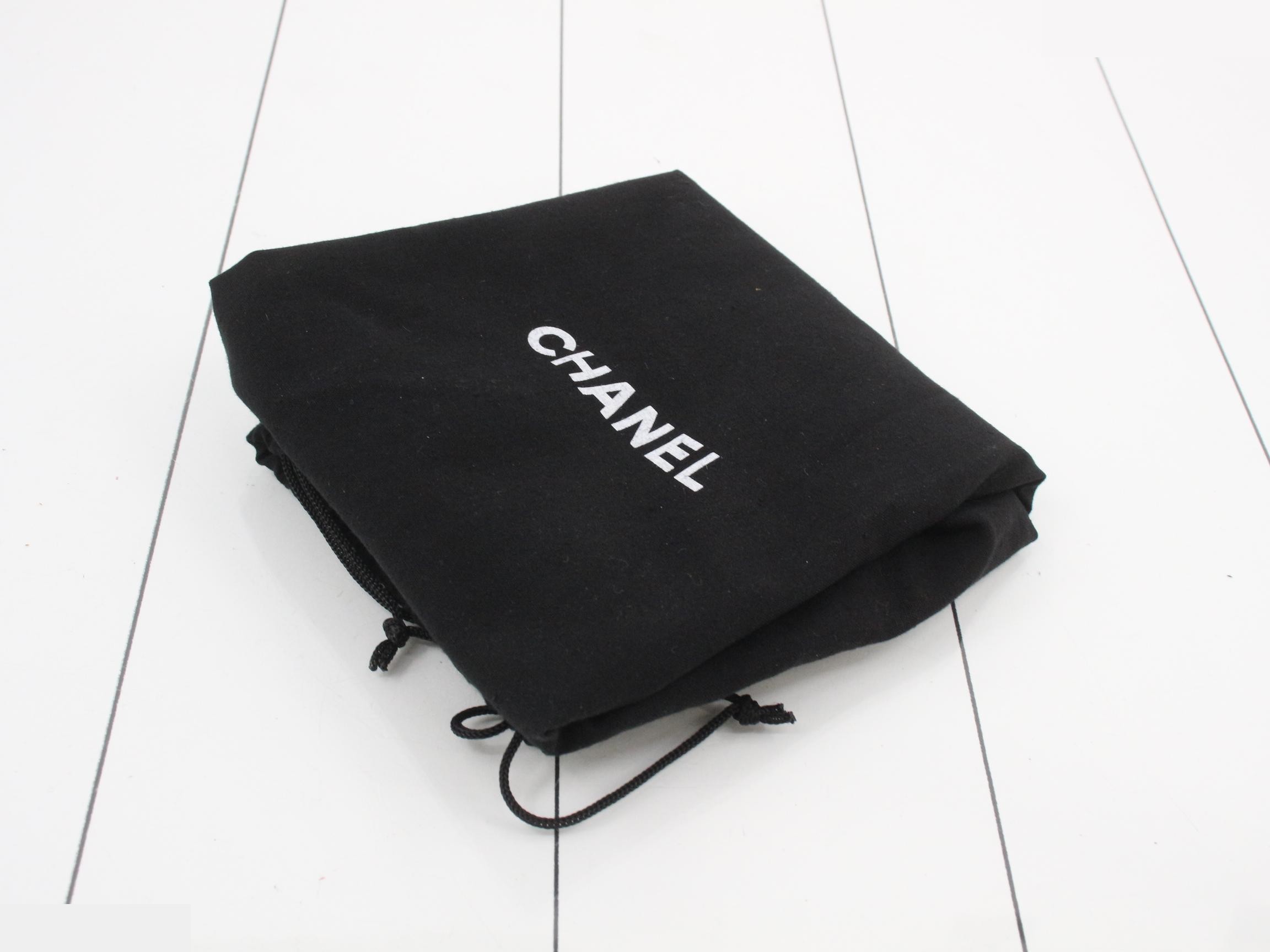 Coco Mark Matelassé Reissue Tote Bag, Caviar Skin — view 7