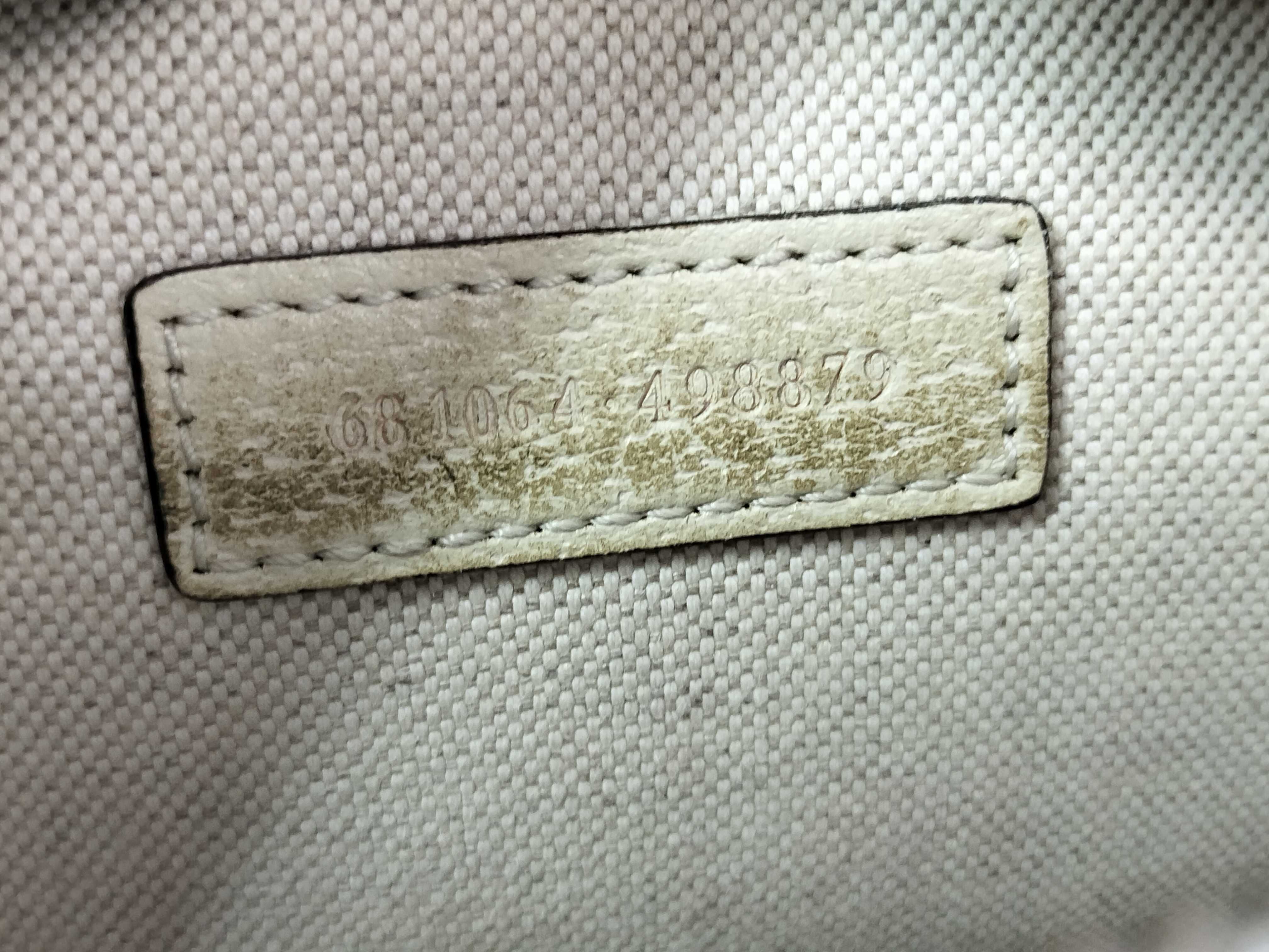 GG Supreme SG-GG Supreme Ophidia PVC x leather Shoulder bag Beige x white 681064 Shoulder bag — view 10