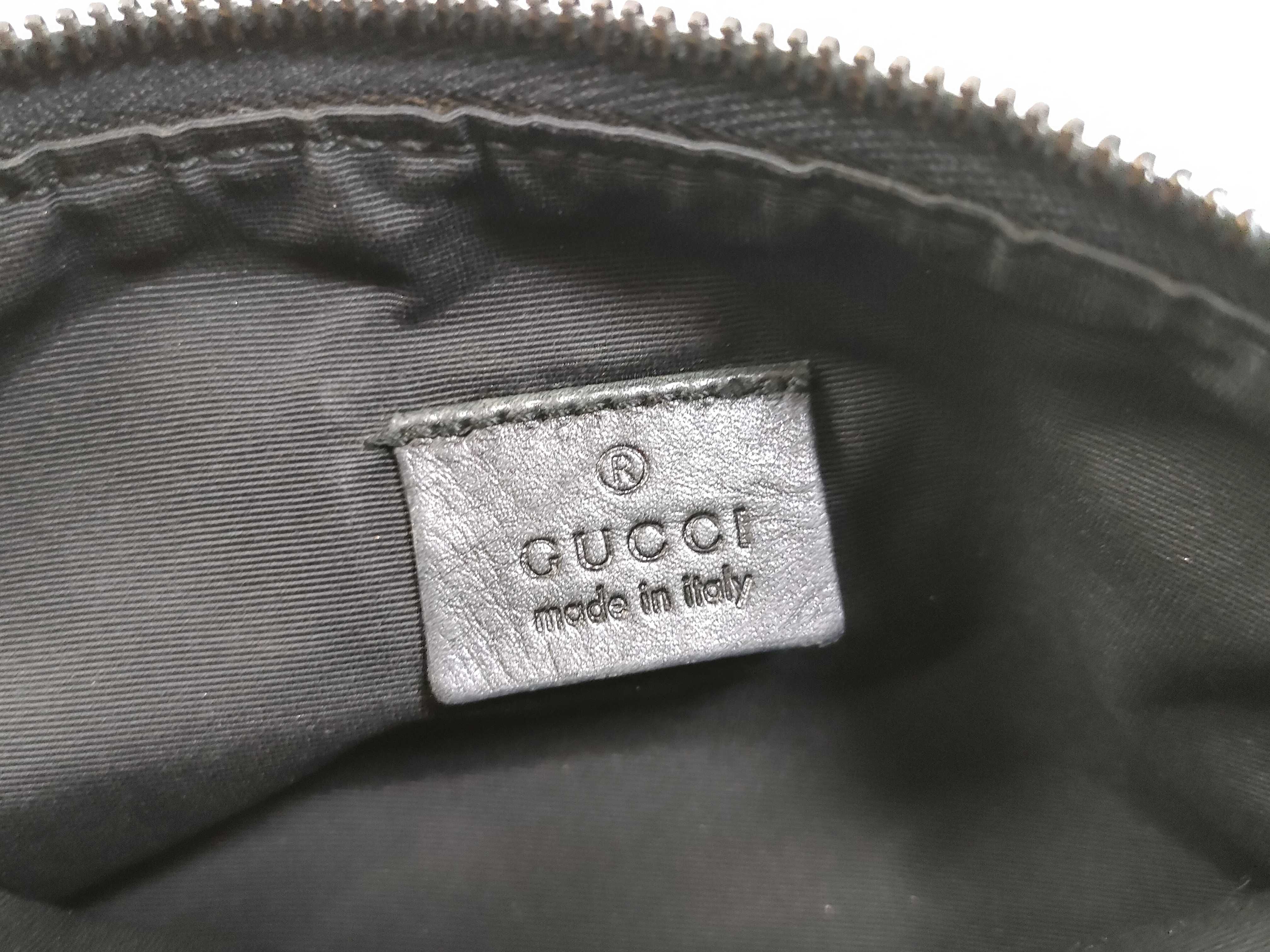 GG Canvas Handbag Pouch, Black Handbag — view 11