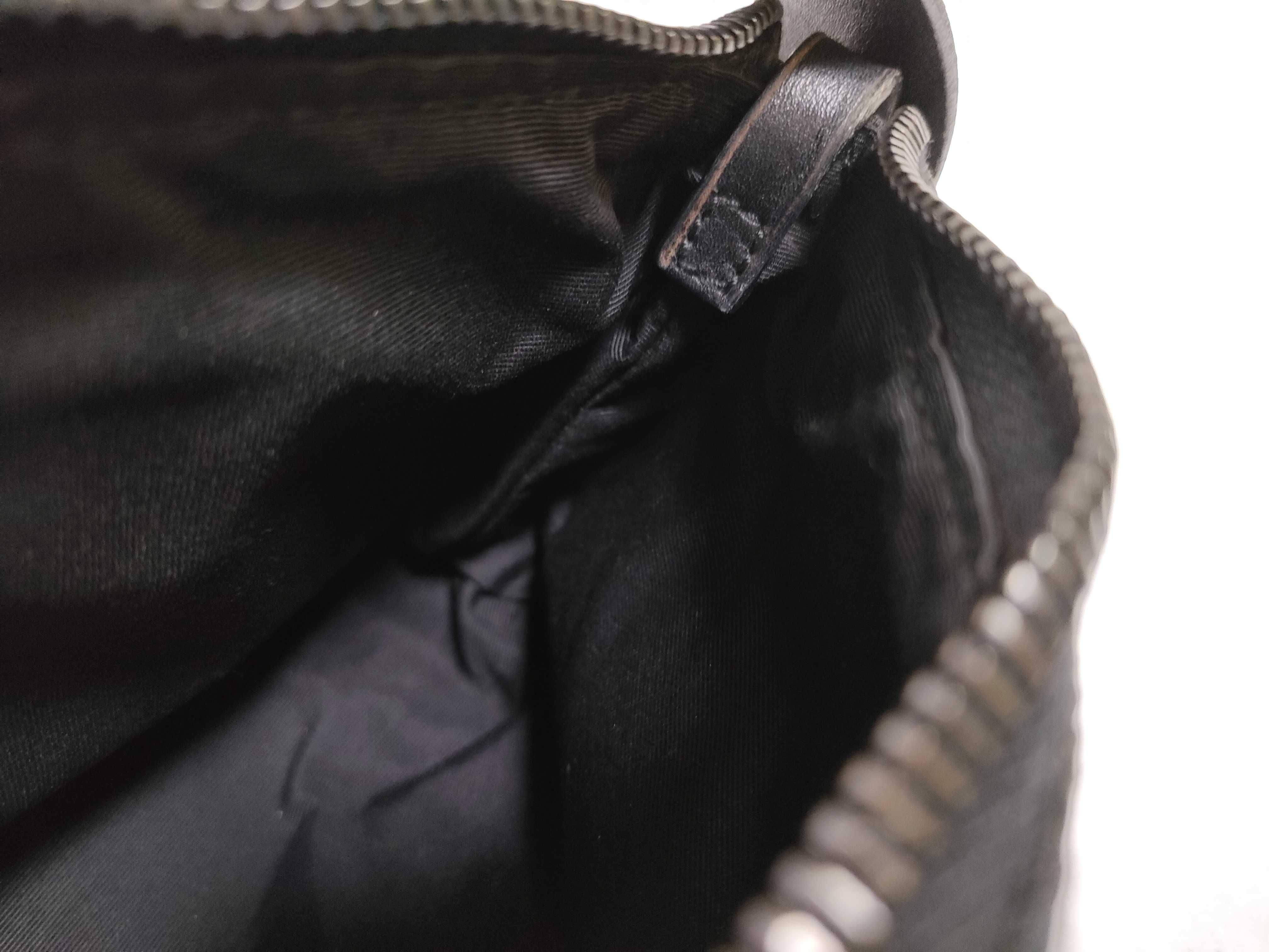 GG Canvas Handbag Pouch, Black Handbag — view 12