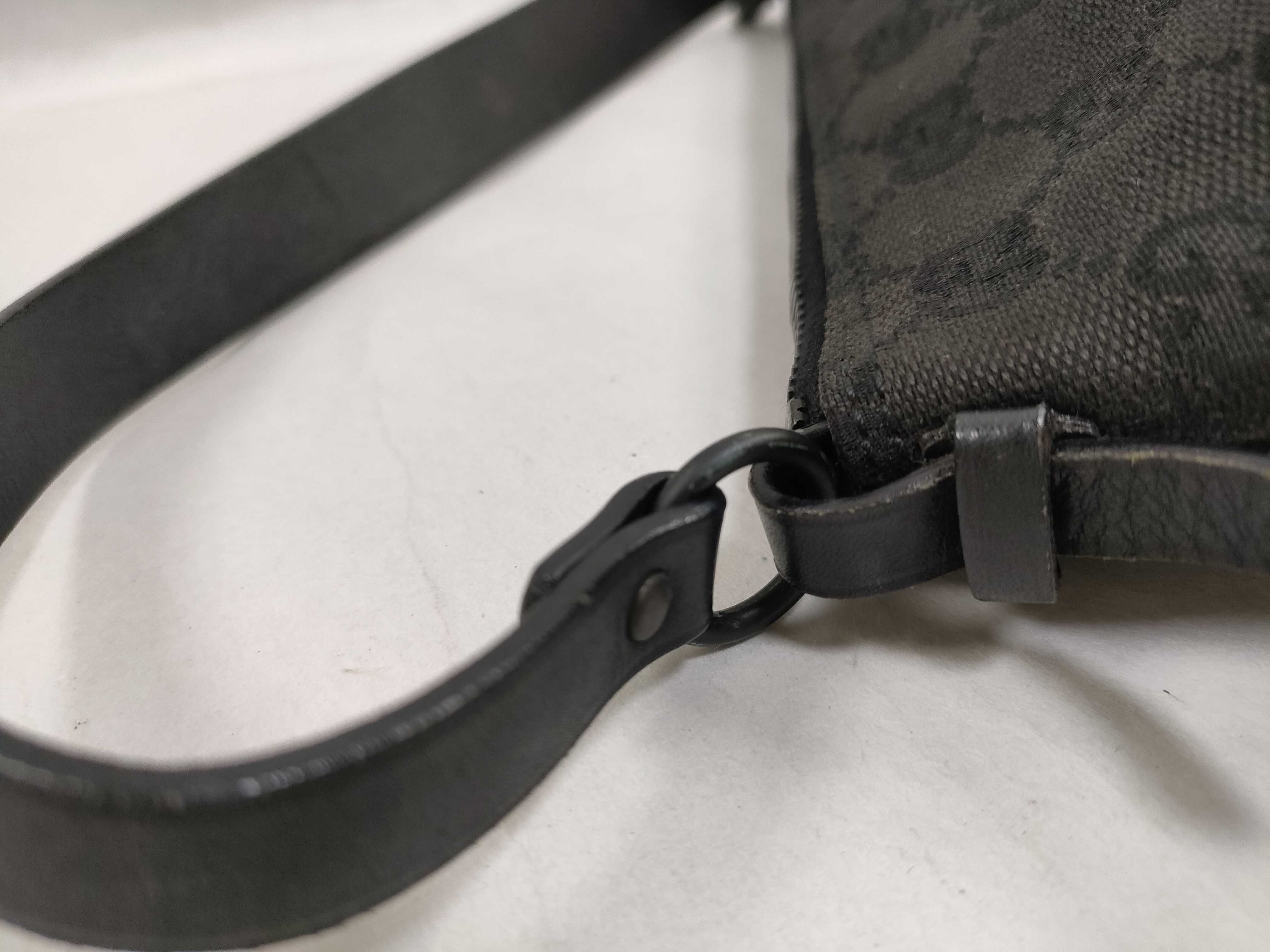 GG Canvas Handbag Pouch, Black Handbag — view 5