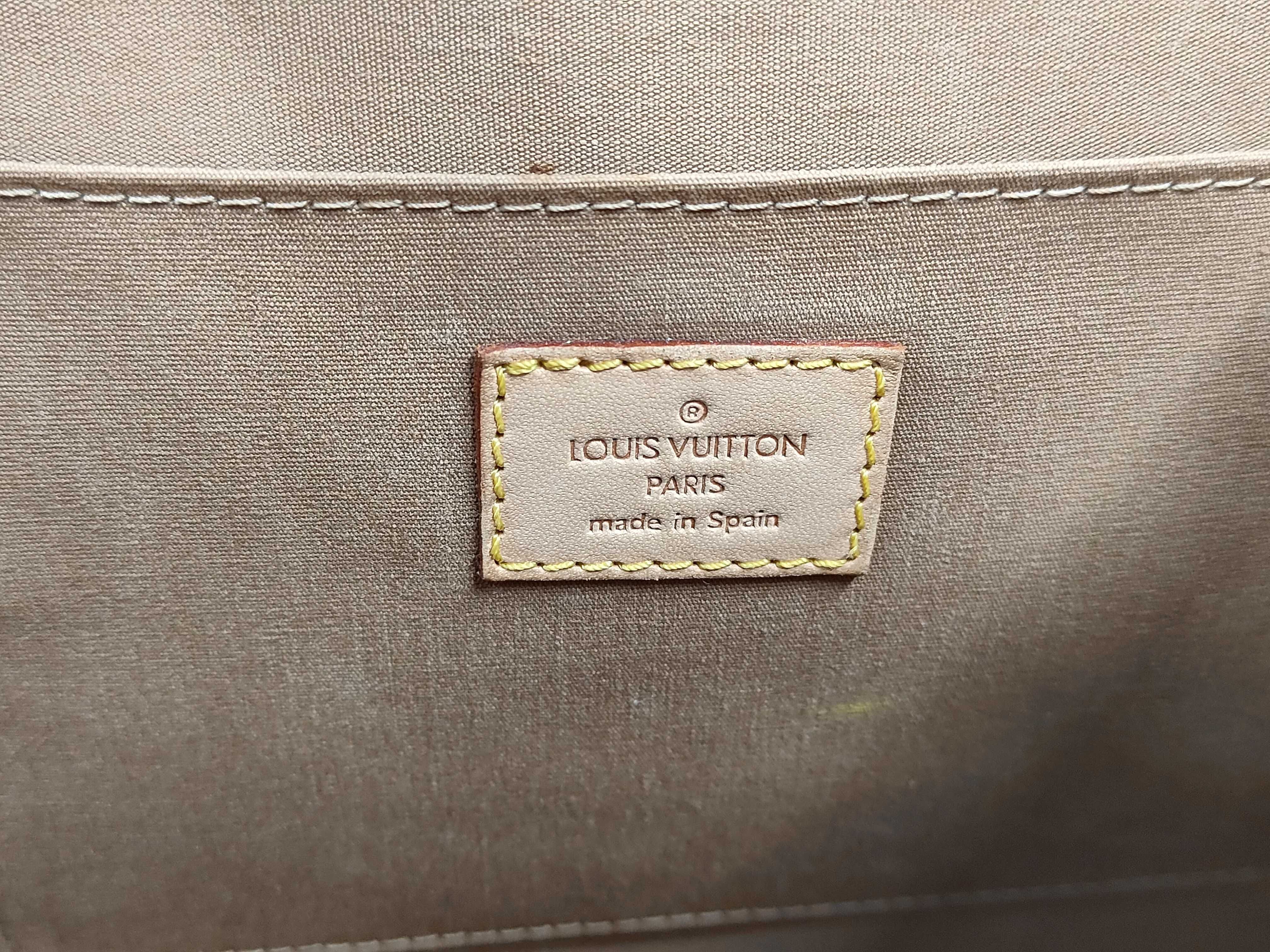 Monogram Vernis Lead PM Handbag — view 7