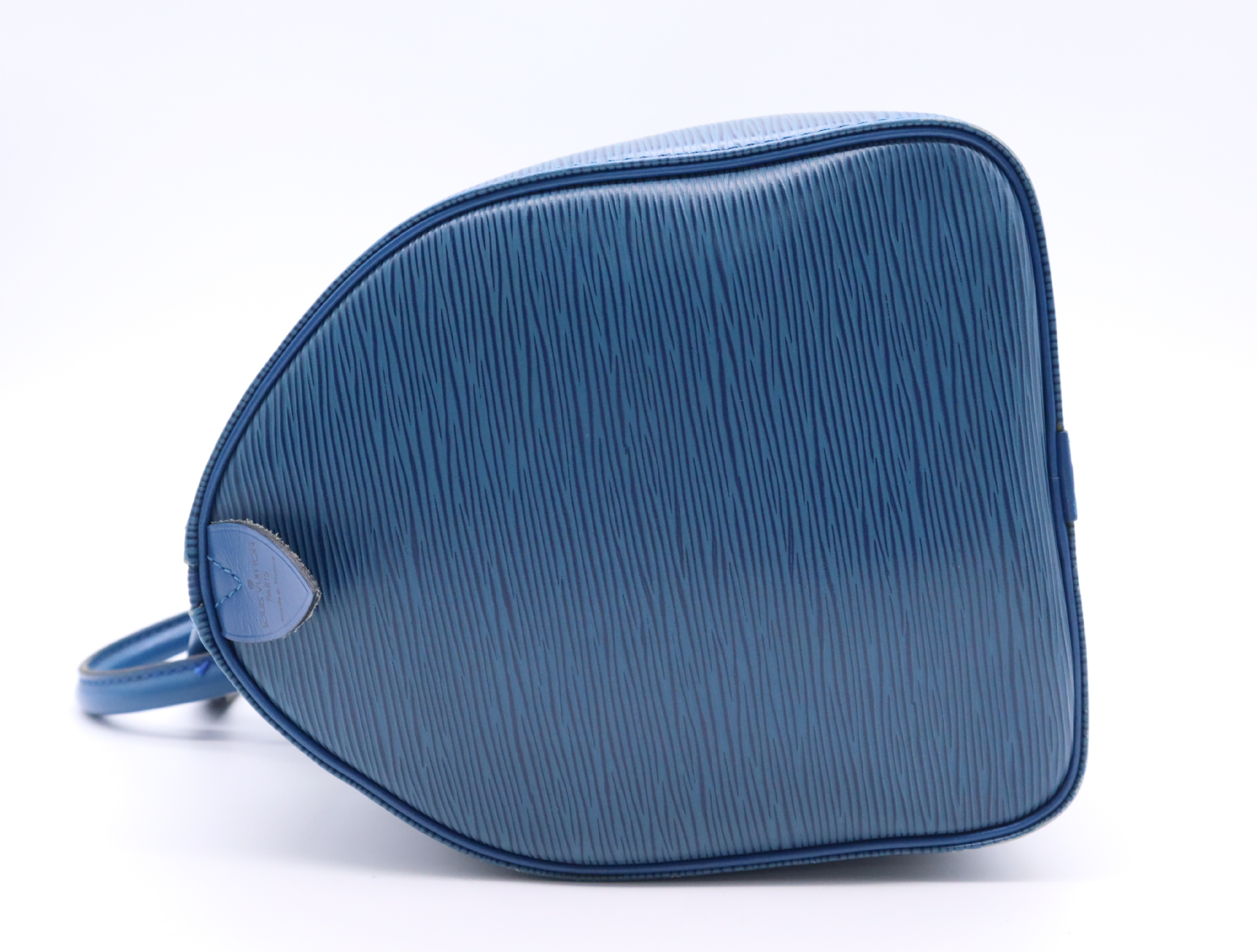 M43005 Epi Speedy 30 Toledo Blue Handbag — view 3