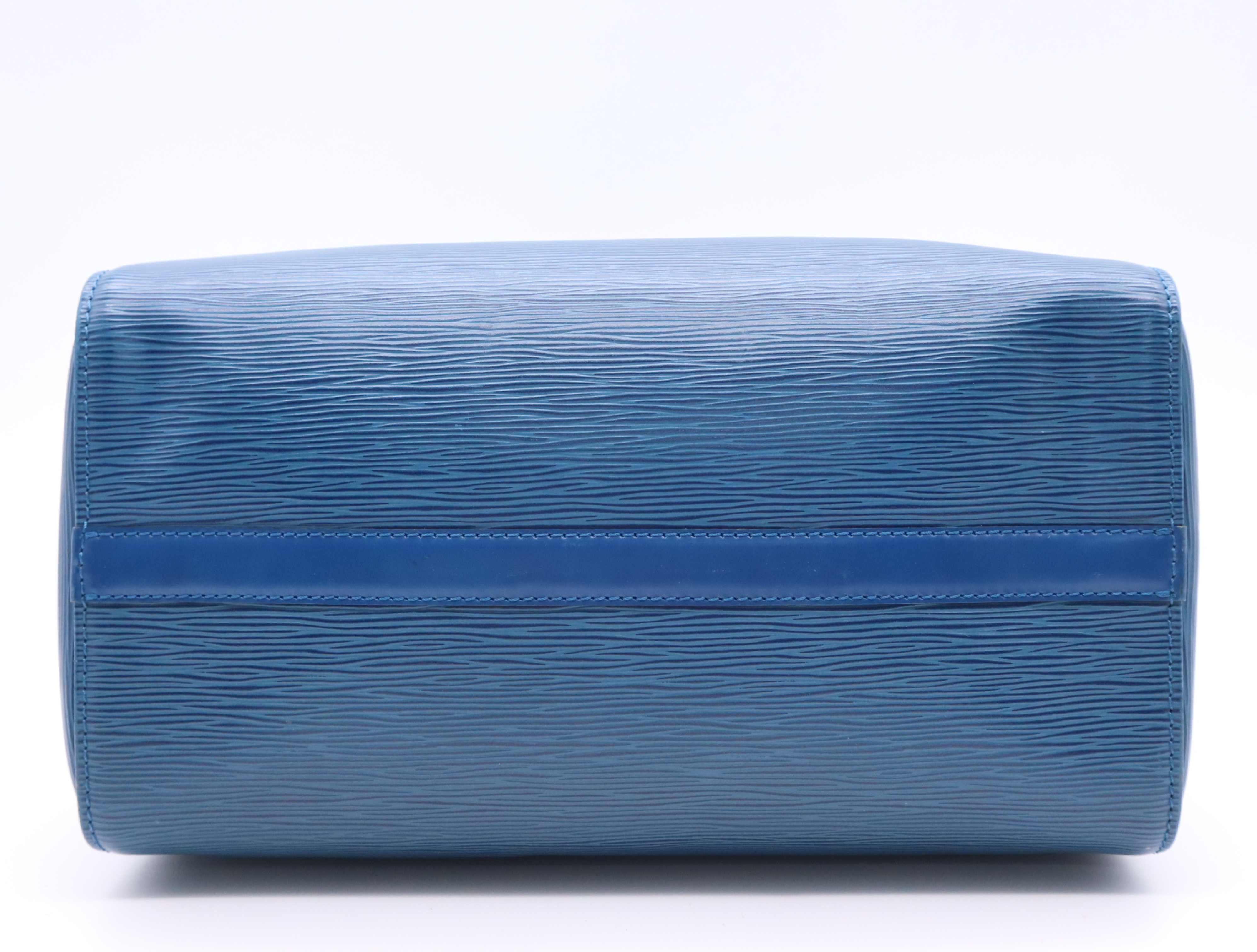 M43005 Epi Speedy 30 Toledo Blue Handbag — view 4