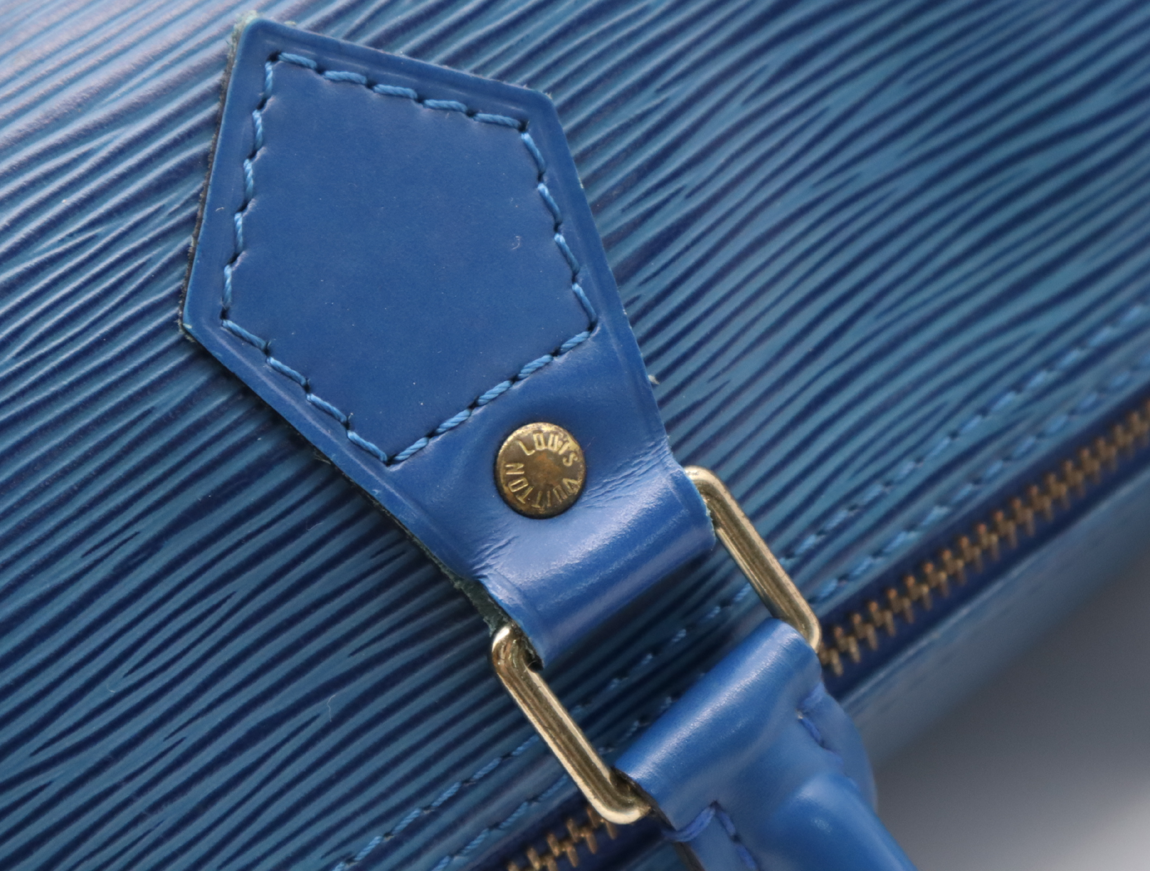 M43005 Epi Speedy 30 Toledo Blue Handbag — view 9