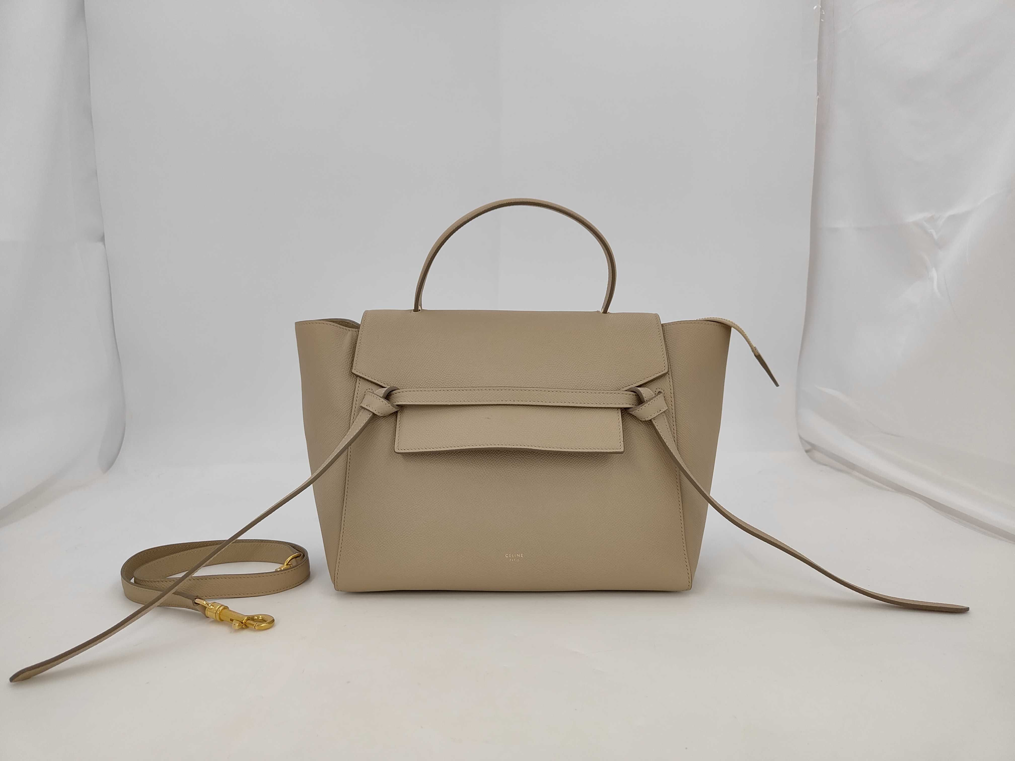 Micro Belt Bag, Gray Handbag