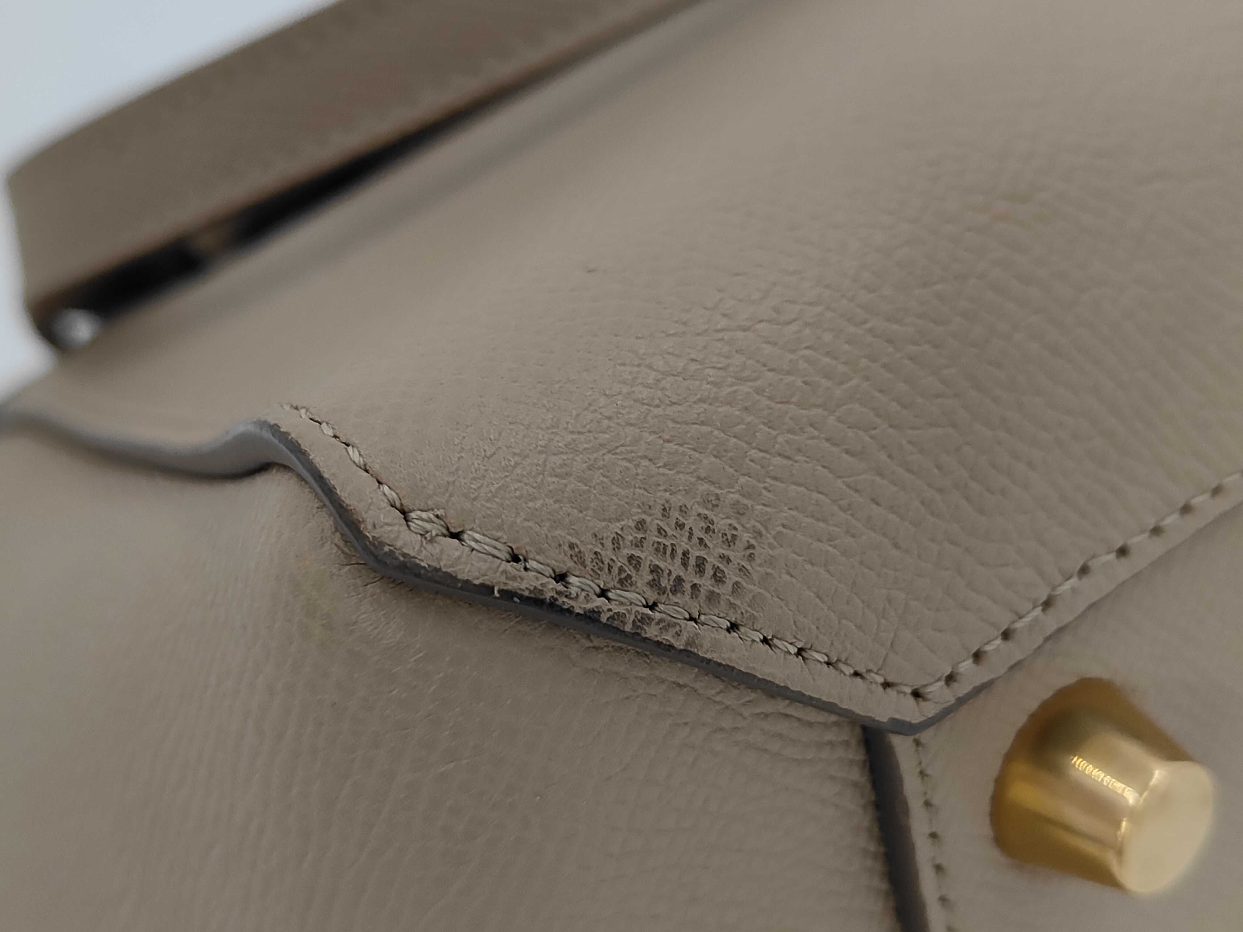 Micro Belt Bag, Gray Handbag — view 4