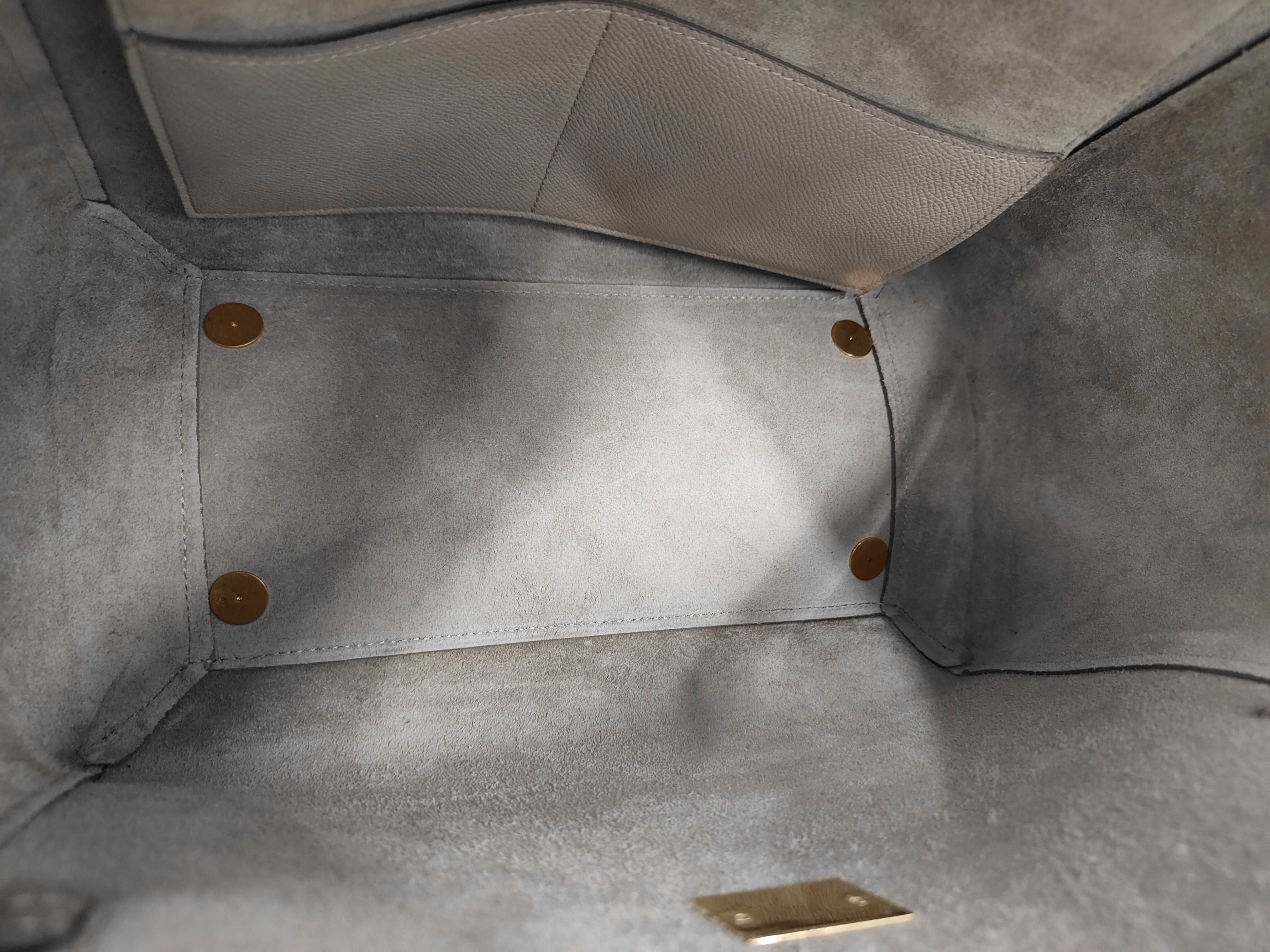 Micro Belt Bag, Gray Handbag — view 6