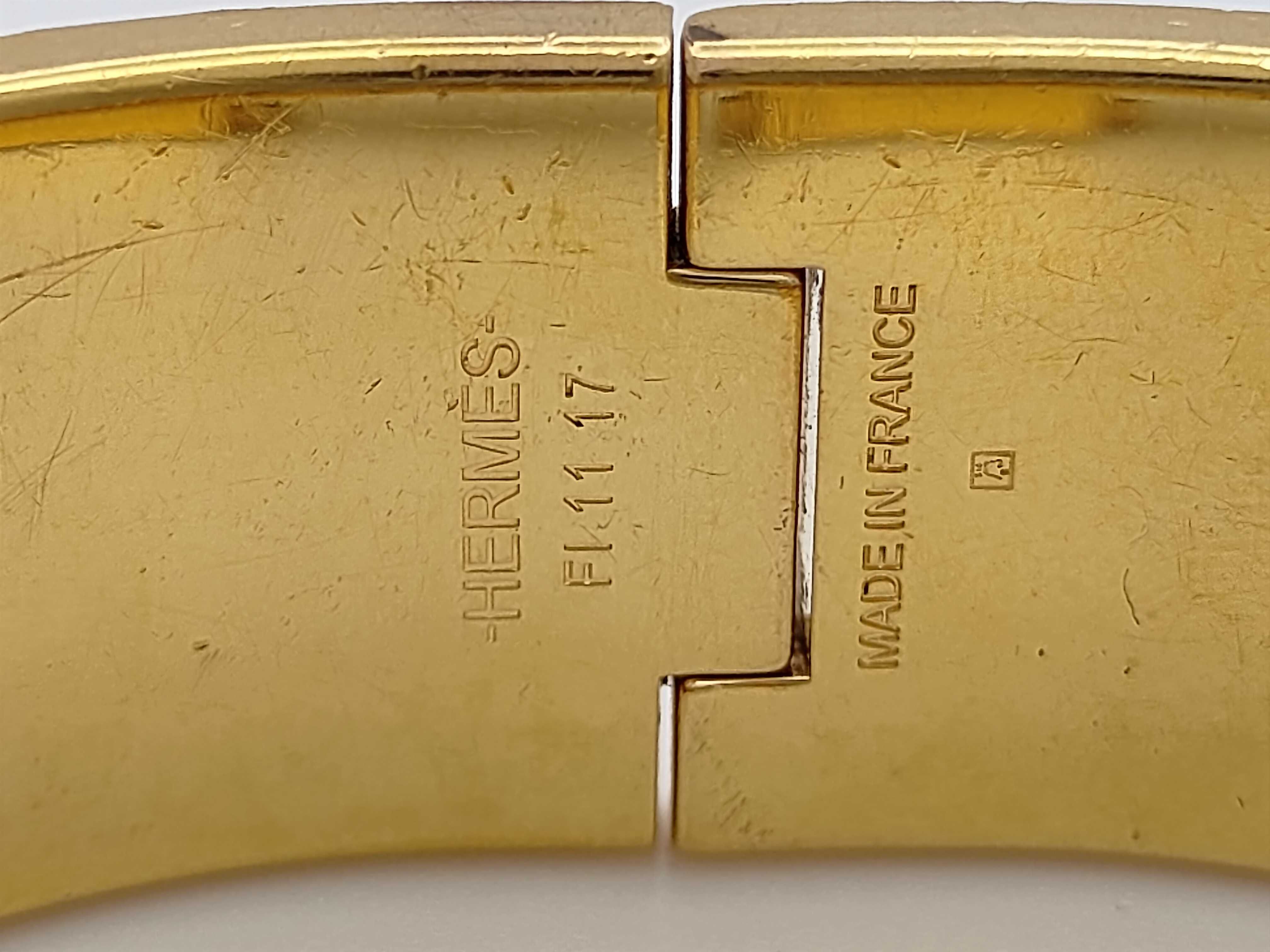Click H Gold Bracelet/Bangle — view 6