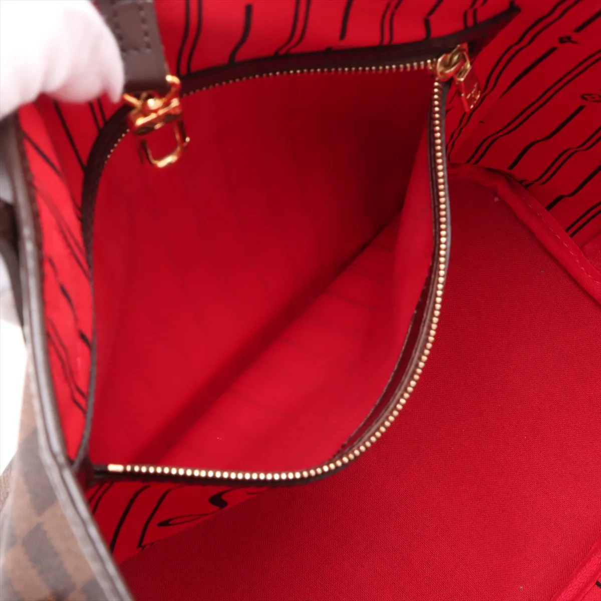 Damier Neverfull MM N51105 AH4143 Brown — view 8