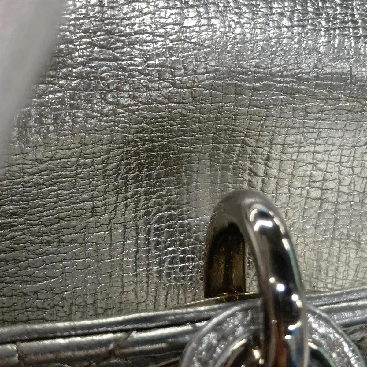 Cannage My Lady Dior Leather 2-Way Handbag with Silver Charm — view 15